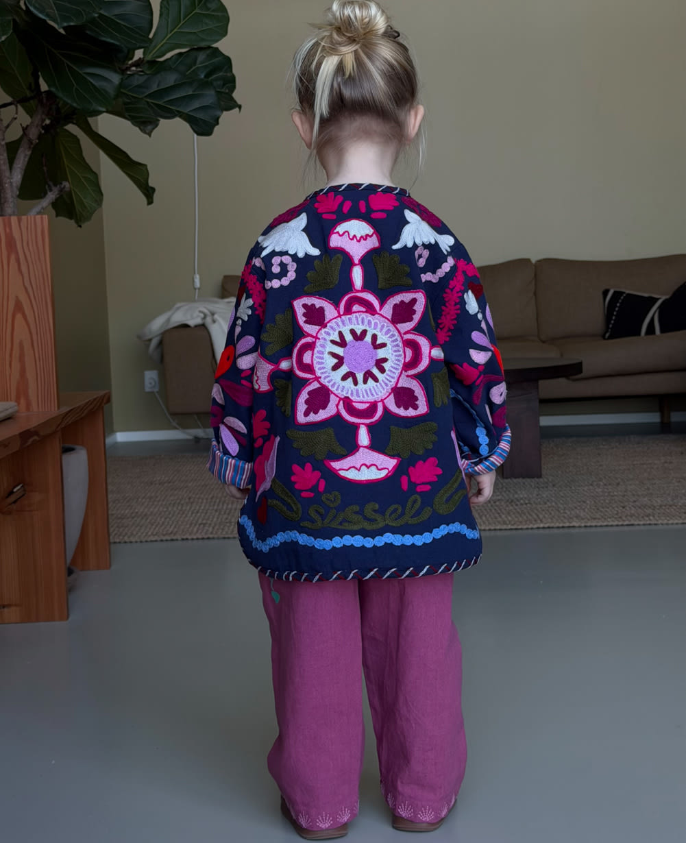 Maggie MINI Jacket - Navy Festival