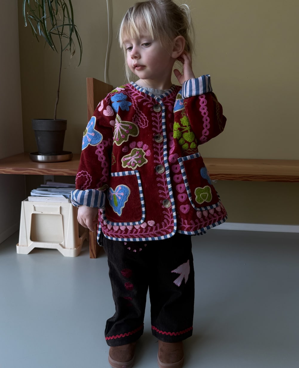 Maggie MINI Jacket - Velvet Burgundy