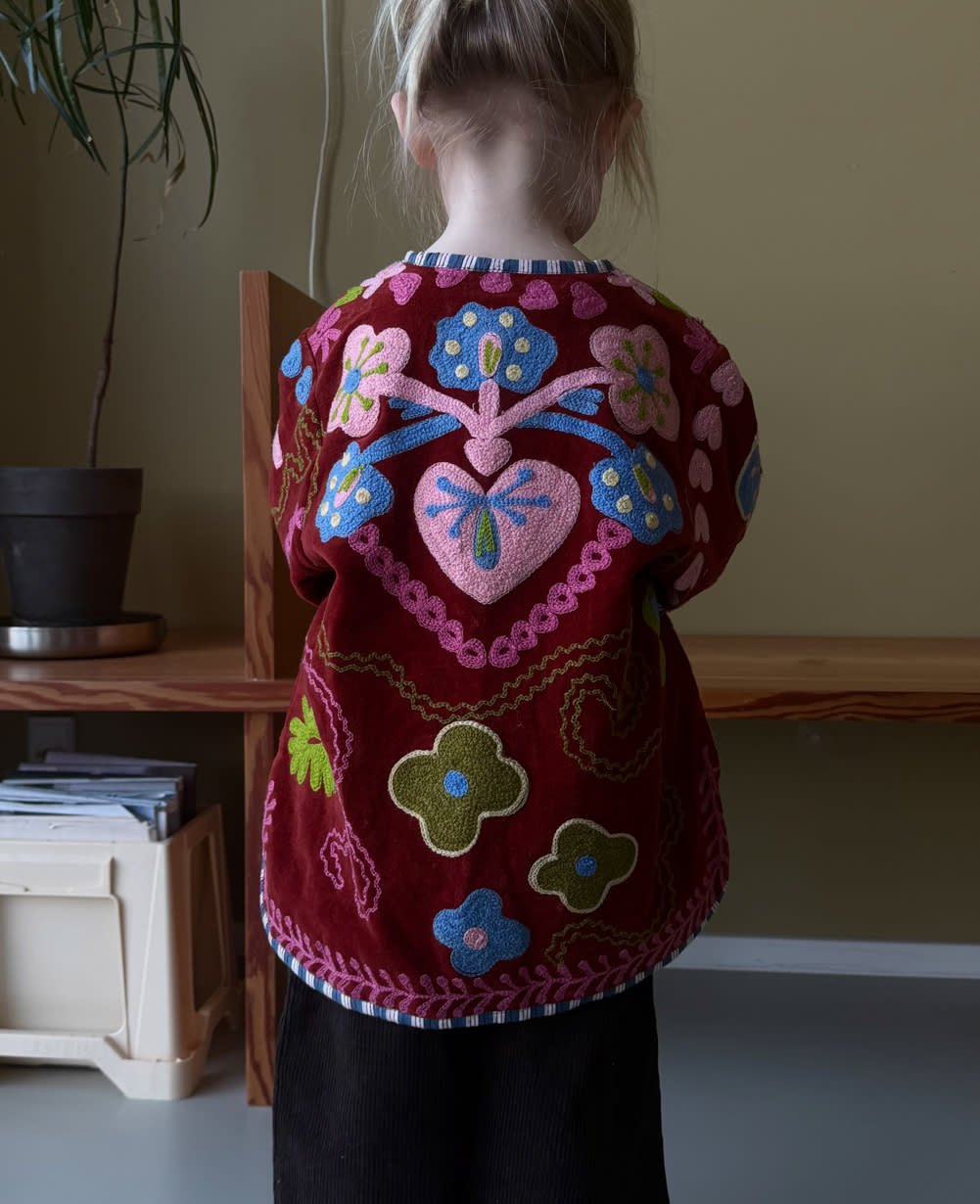Maggie MINI Jacket - Velvet Burgundy