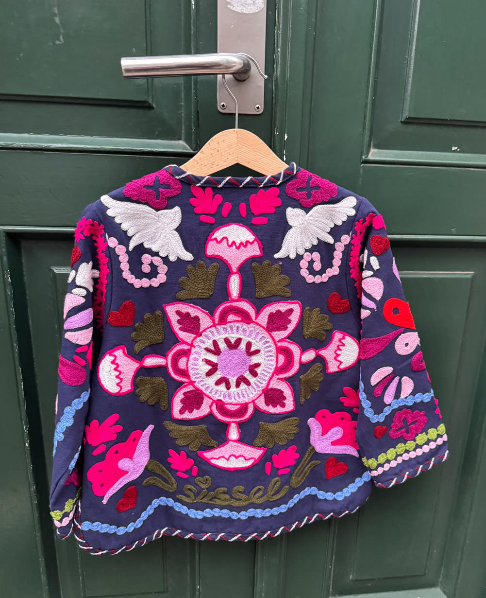 Maggie MINI Jacket - Navy Festival