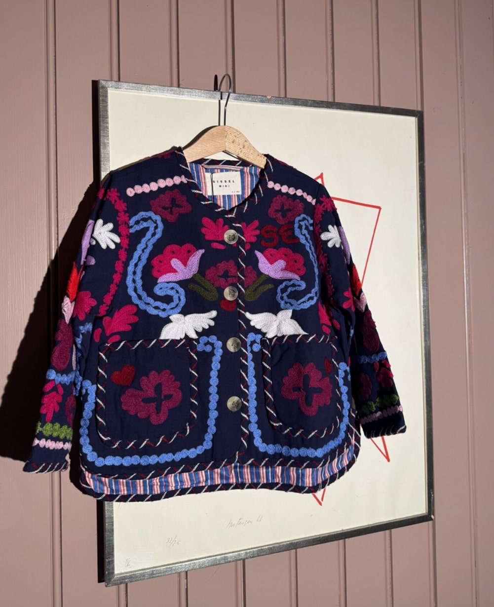 Maggie MINI Jacket - Navy Festival