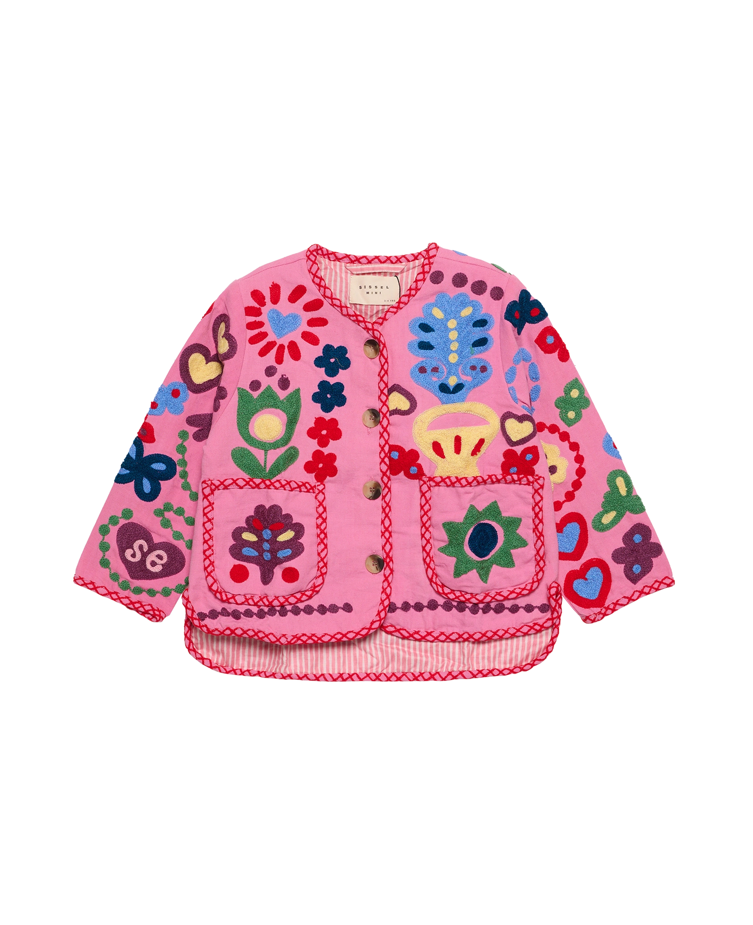 Maggie MINI Jacket - Multi Pink