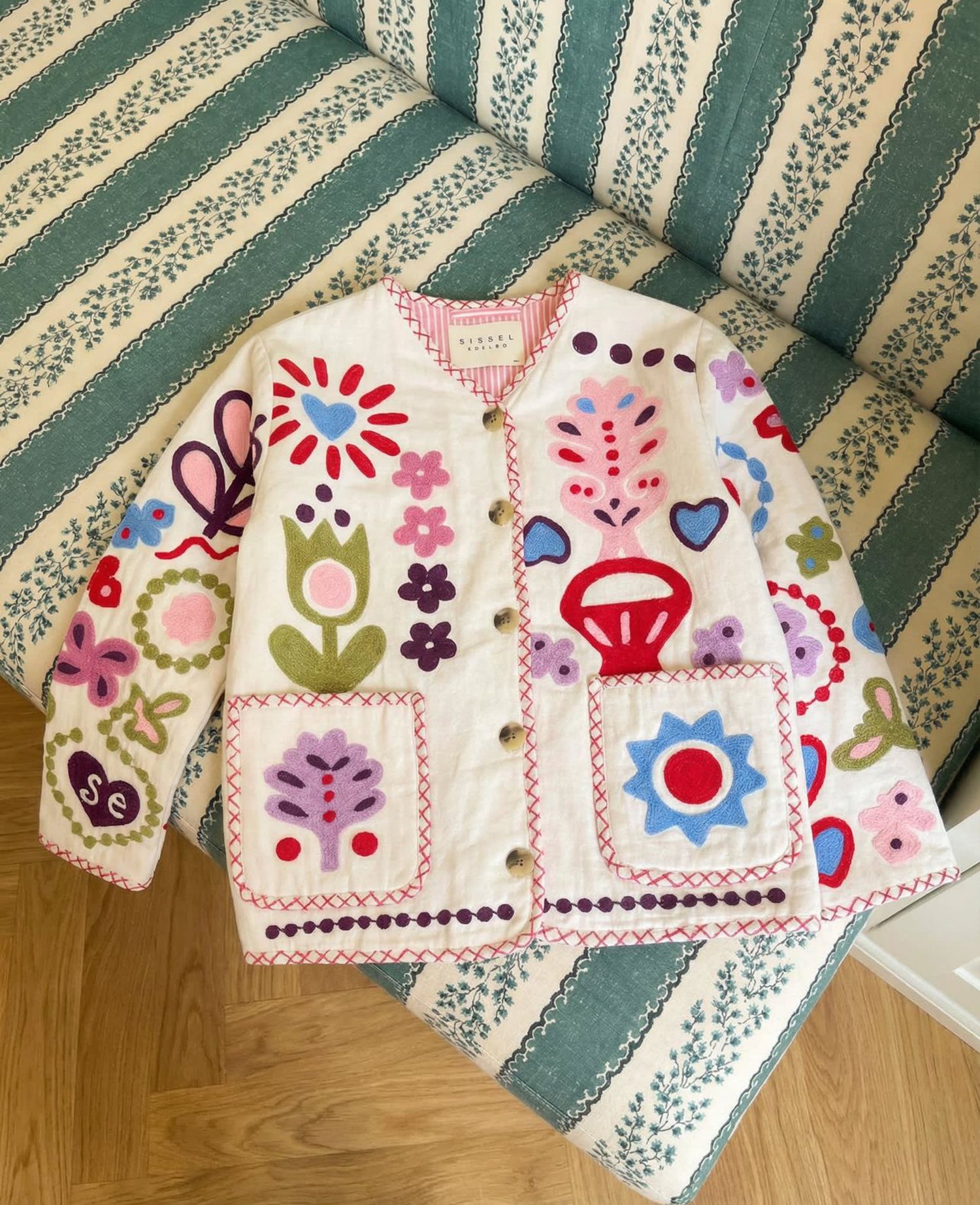 Maggie Jacket - White Multi