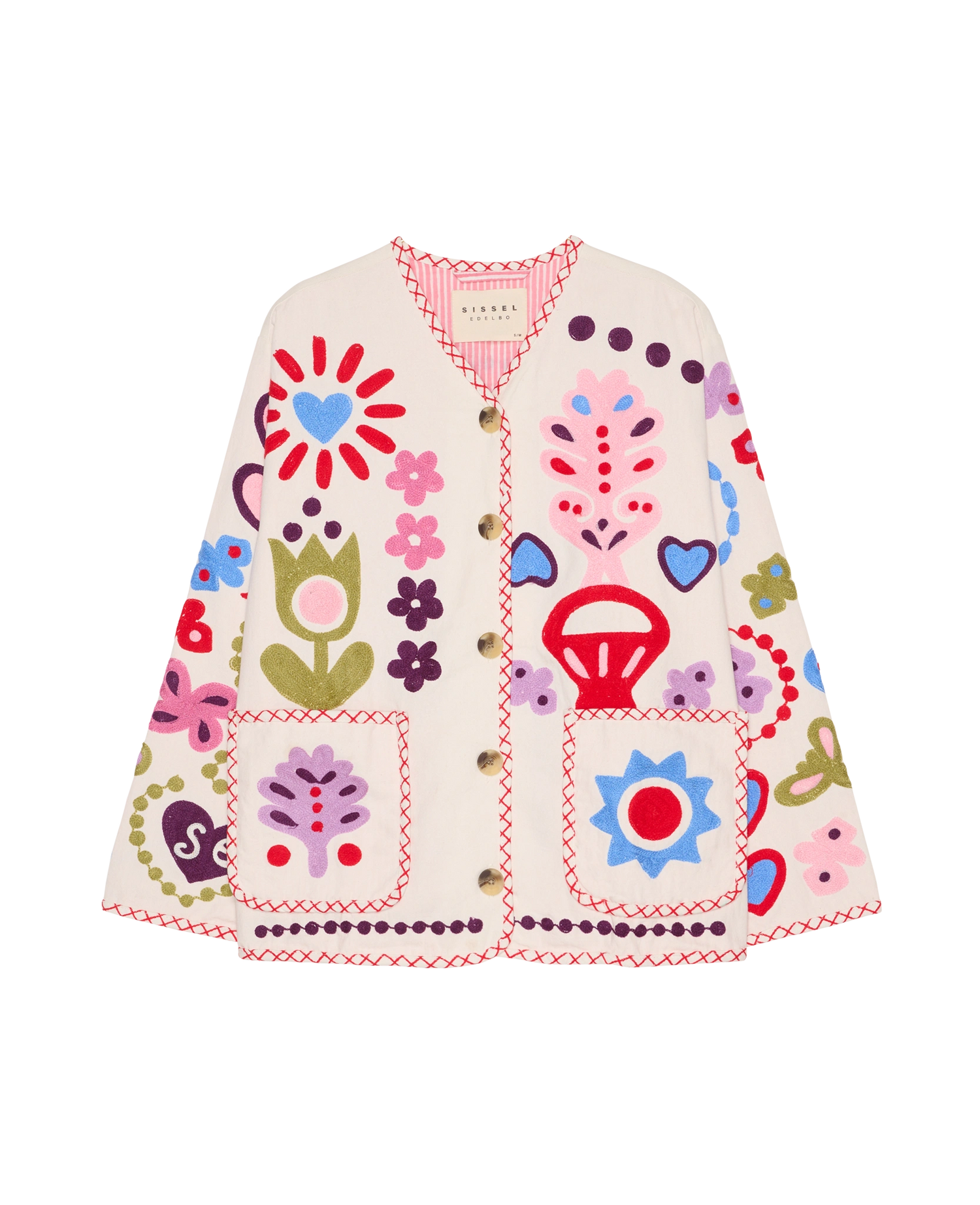Maggie Jacket - White Multi