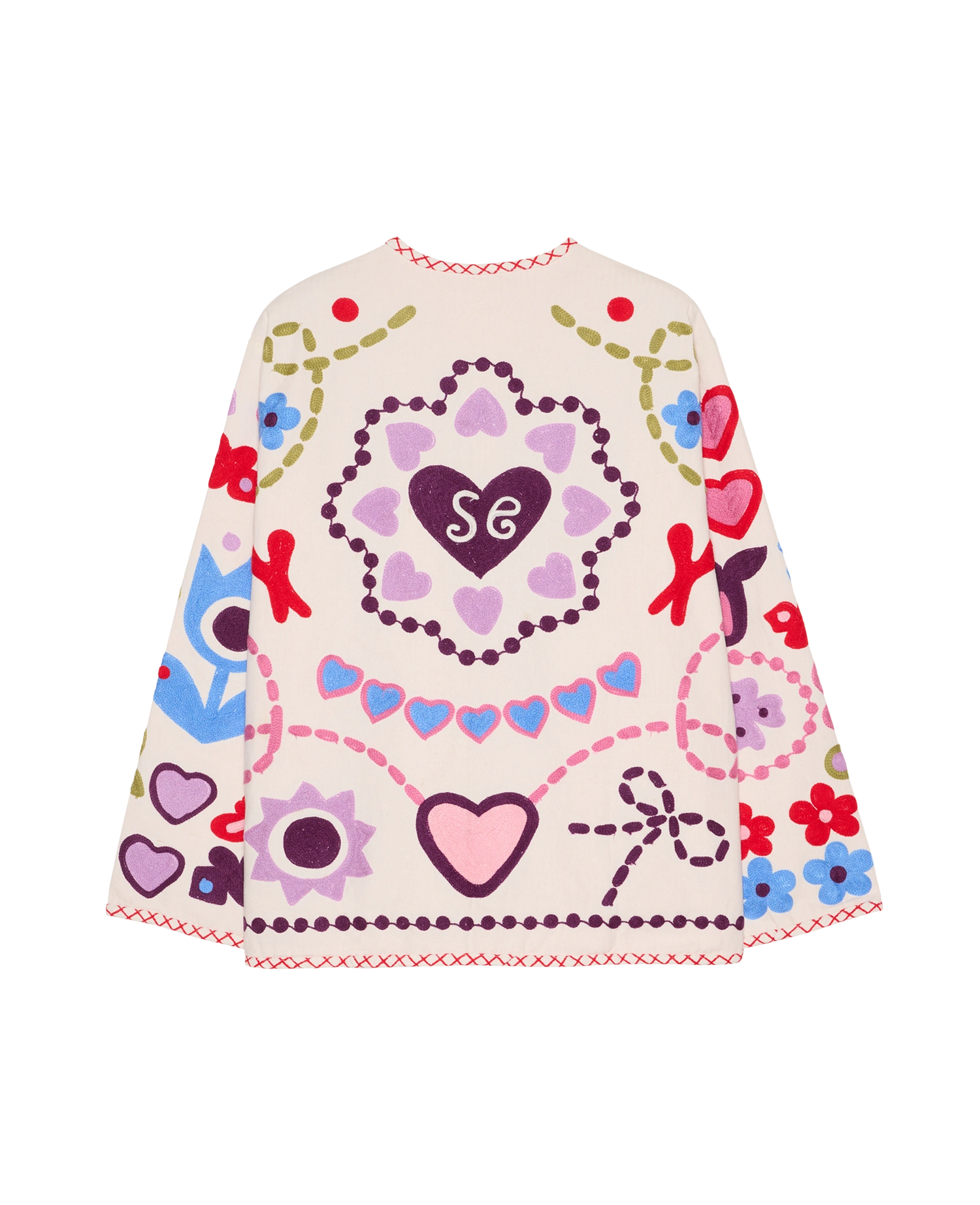 Maggie Jacket - White Multi