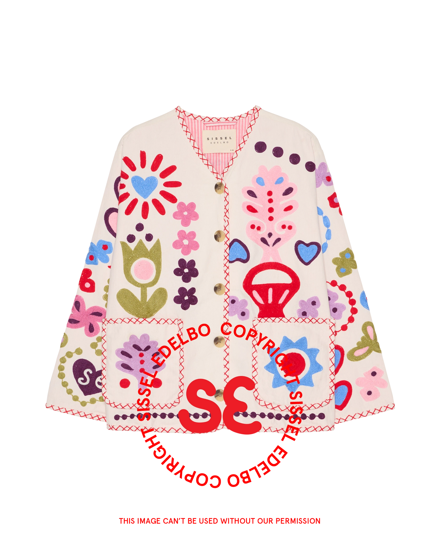 Maggie Jacket - White Multi