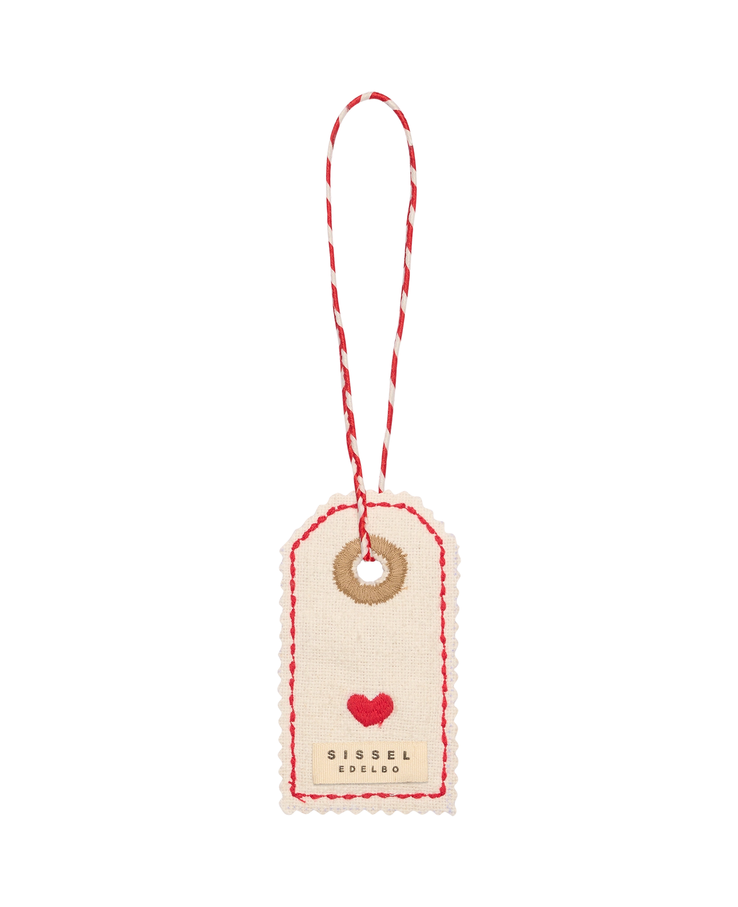 Manilla Tag Ornament - Snow