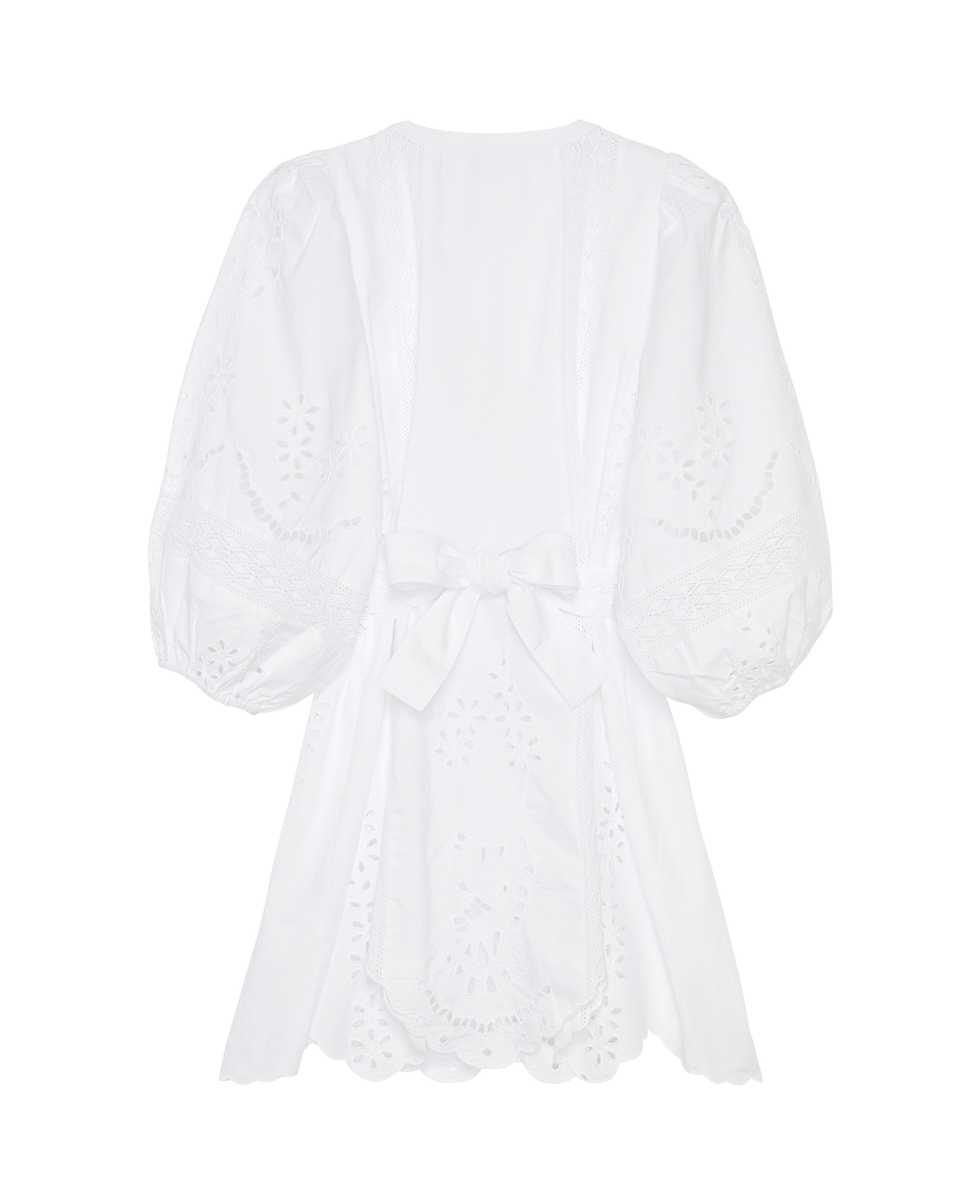 Mila Short Dress - Ecru