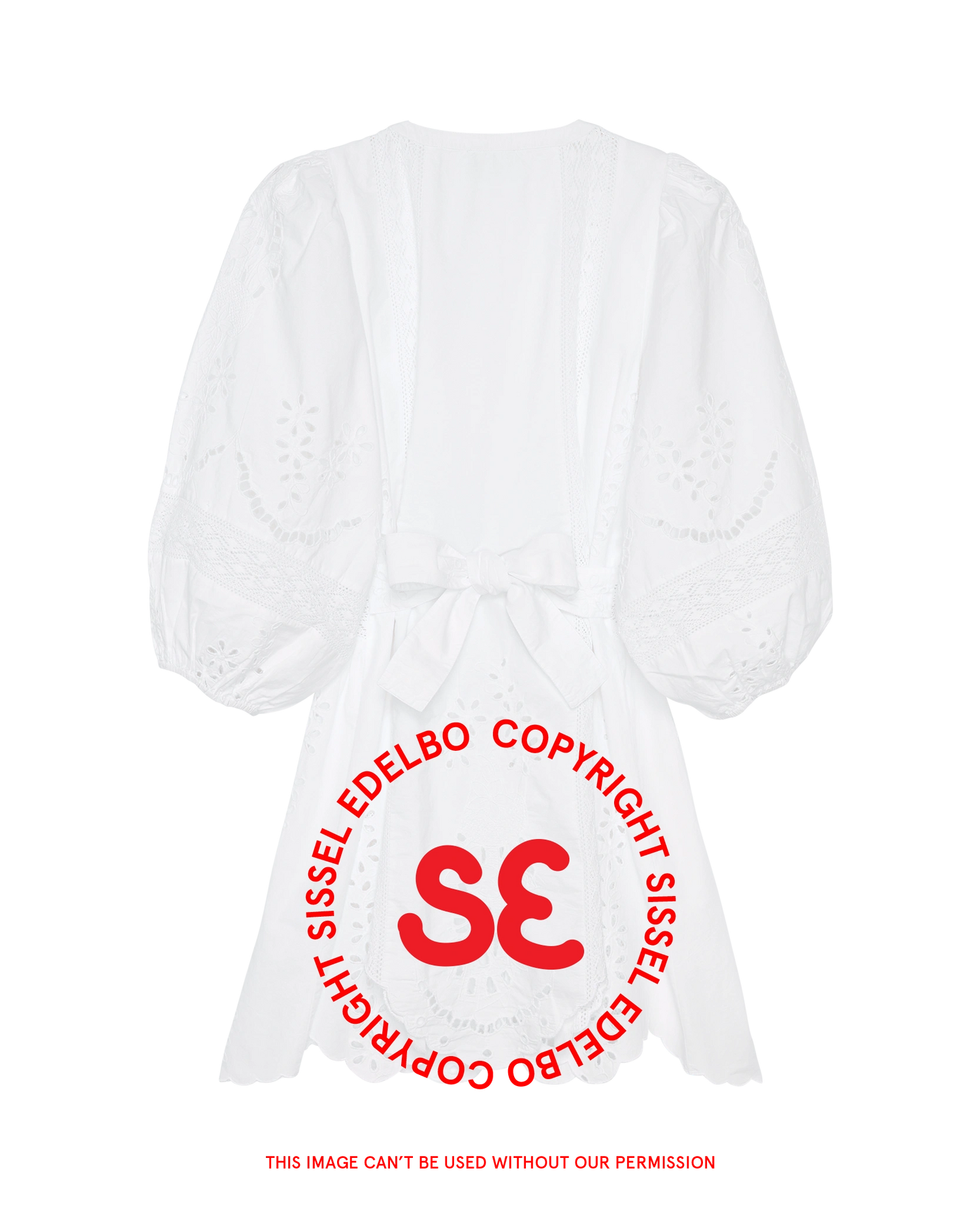 Mila Short Dress - Ecru