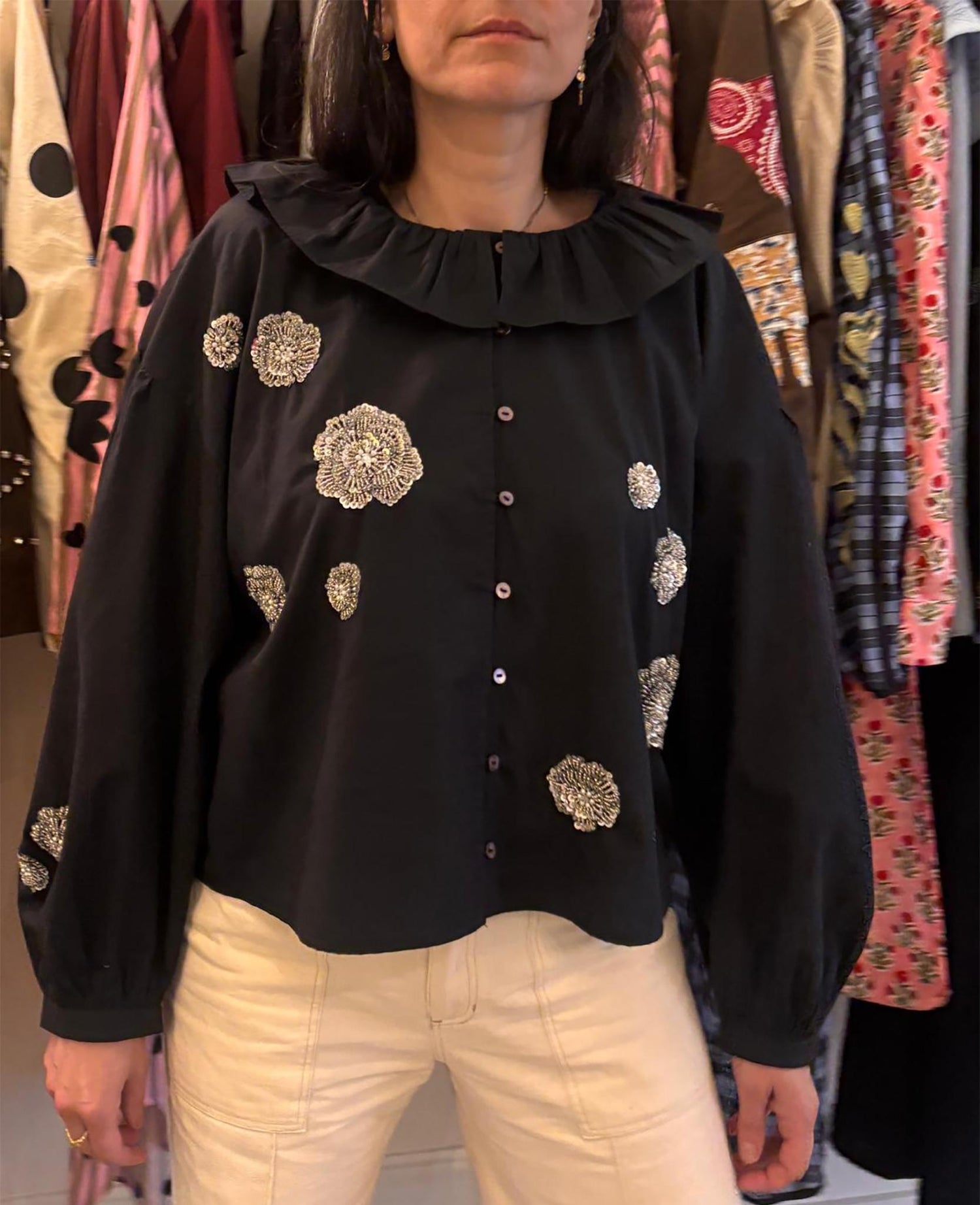 Mildred Shirt - Black