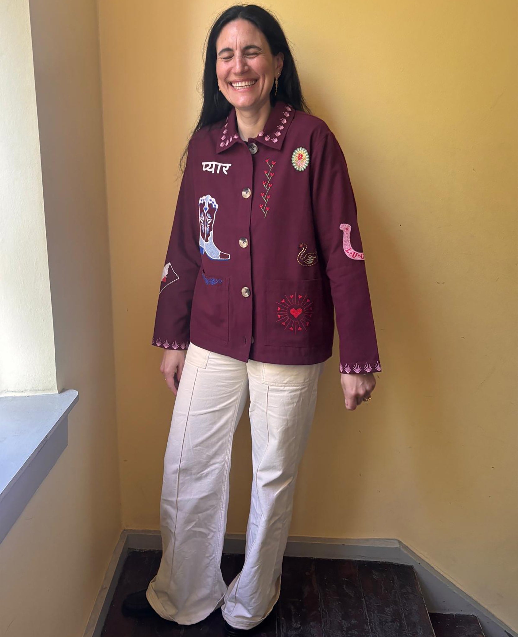 My Jacket - Burgundy – SISSEL EDELBO
