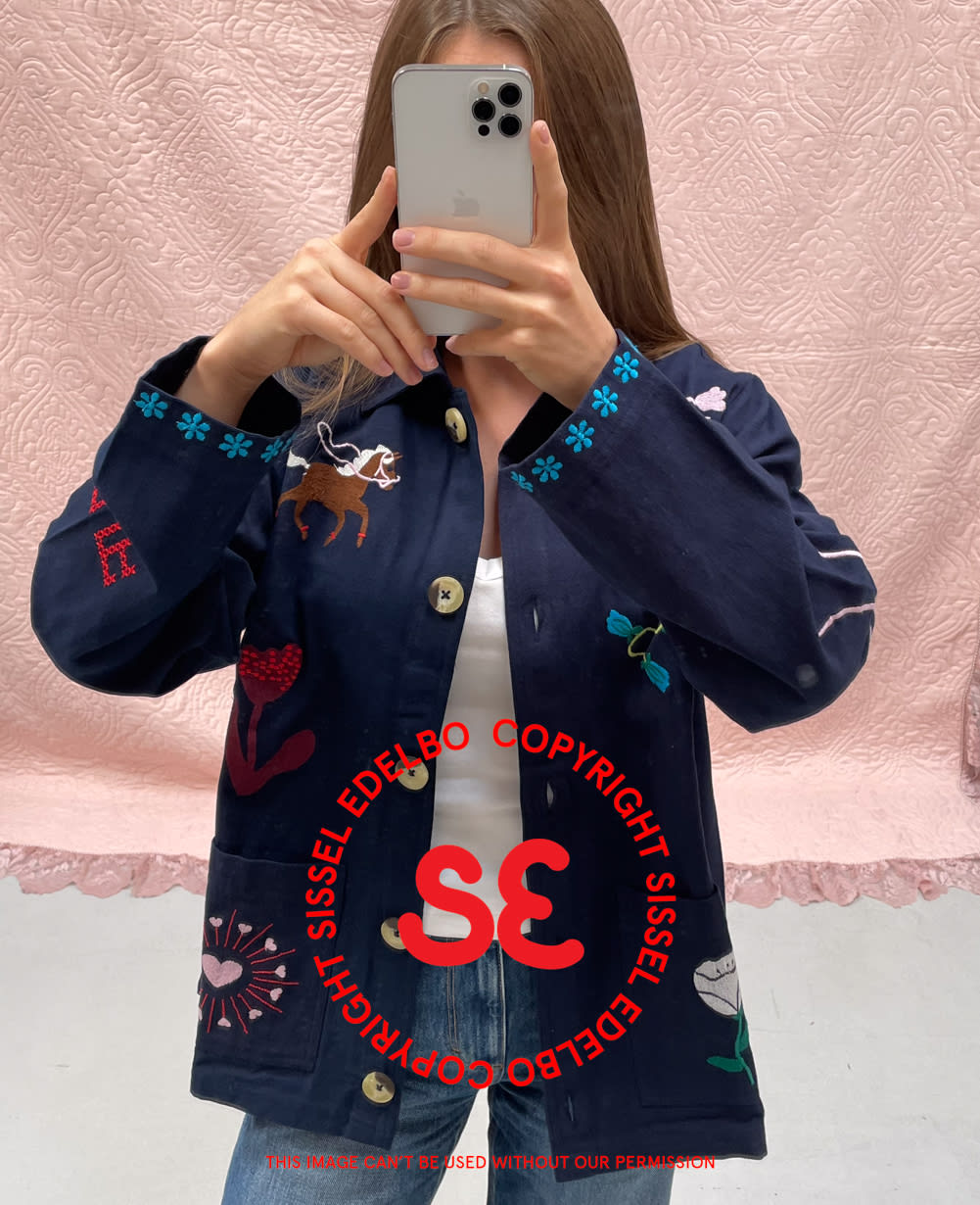 My Jacket - Navy Garden