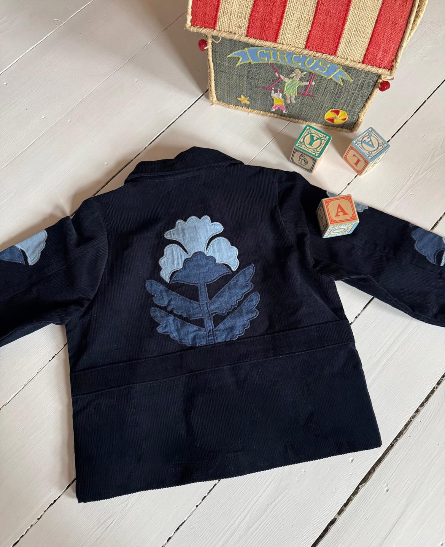 Mya MINI Jacket - Navy Sea