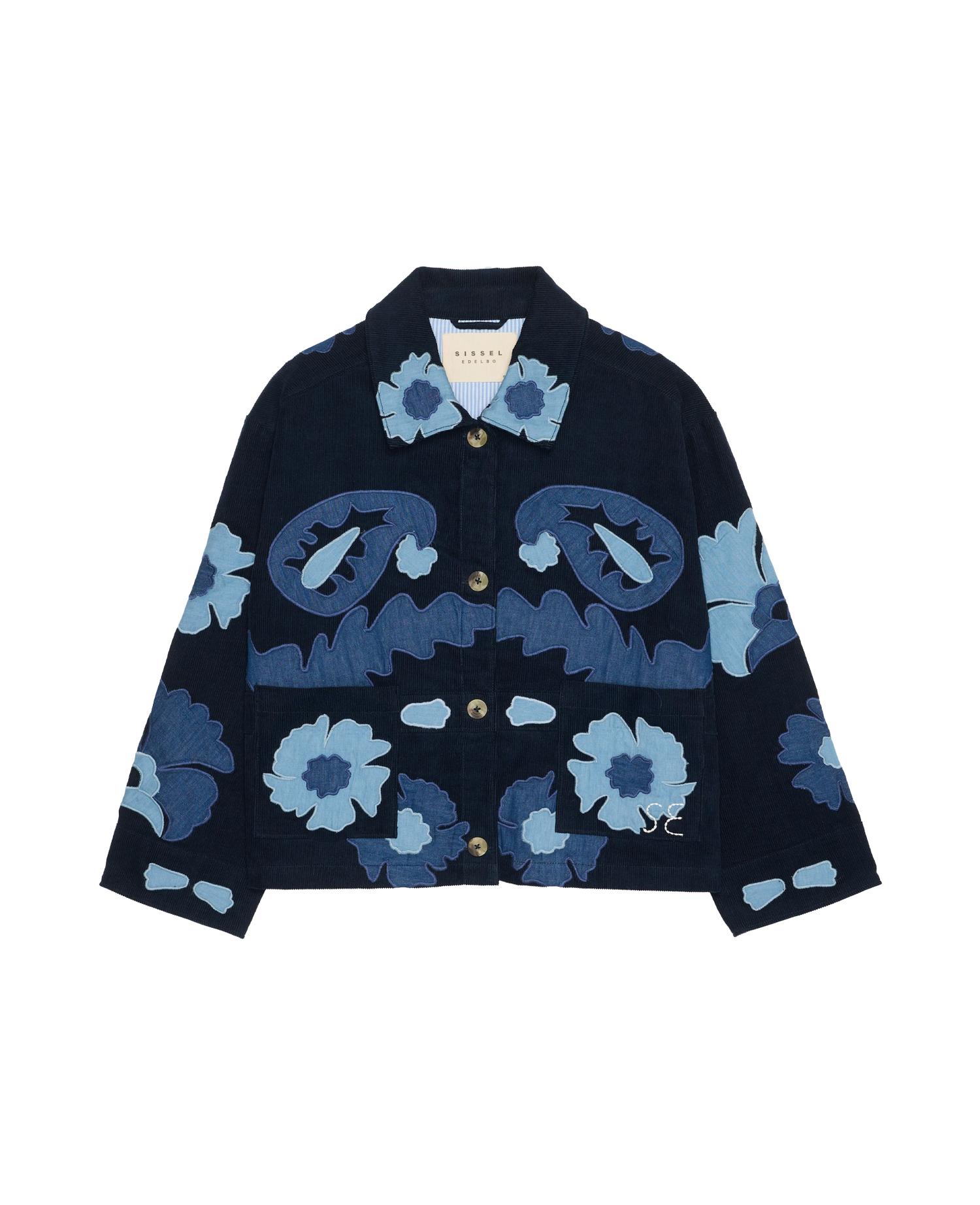 Mya Jacket - Navy Sea