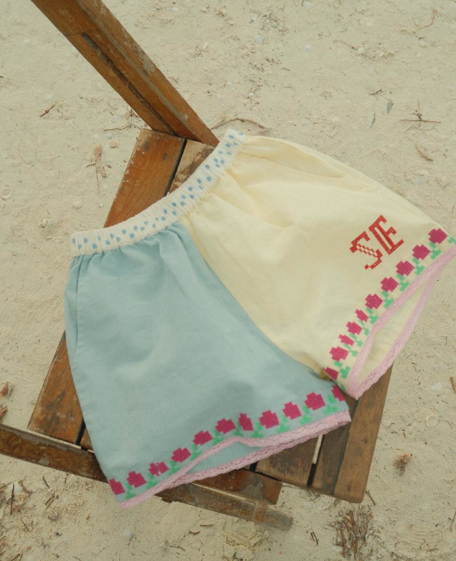 Myra MINI Shorts - Baby Blue
