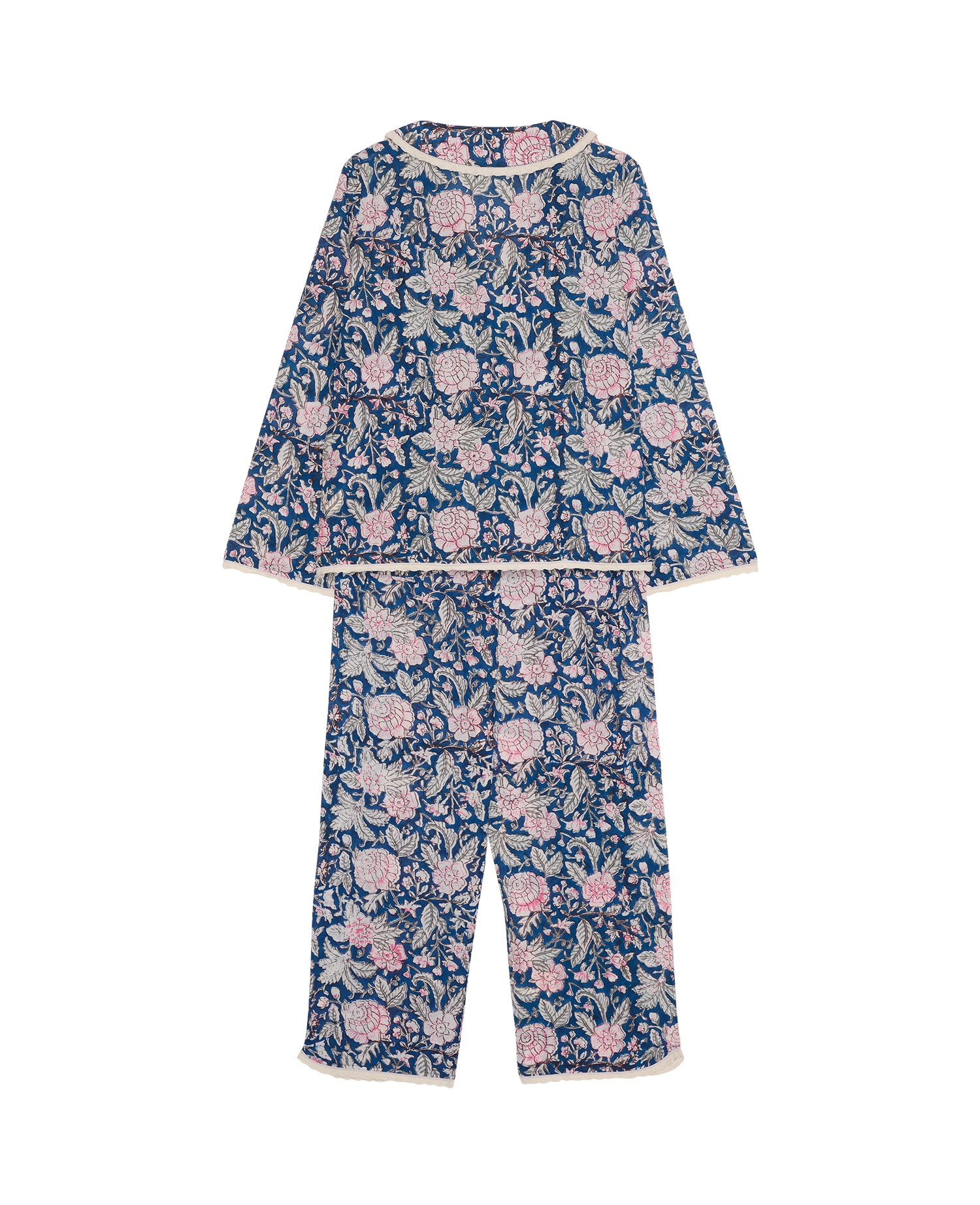 Neva Pyjamas Set - Blue Blossom