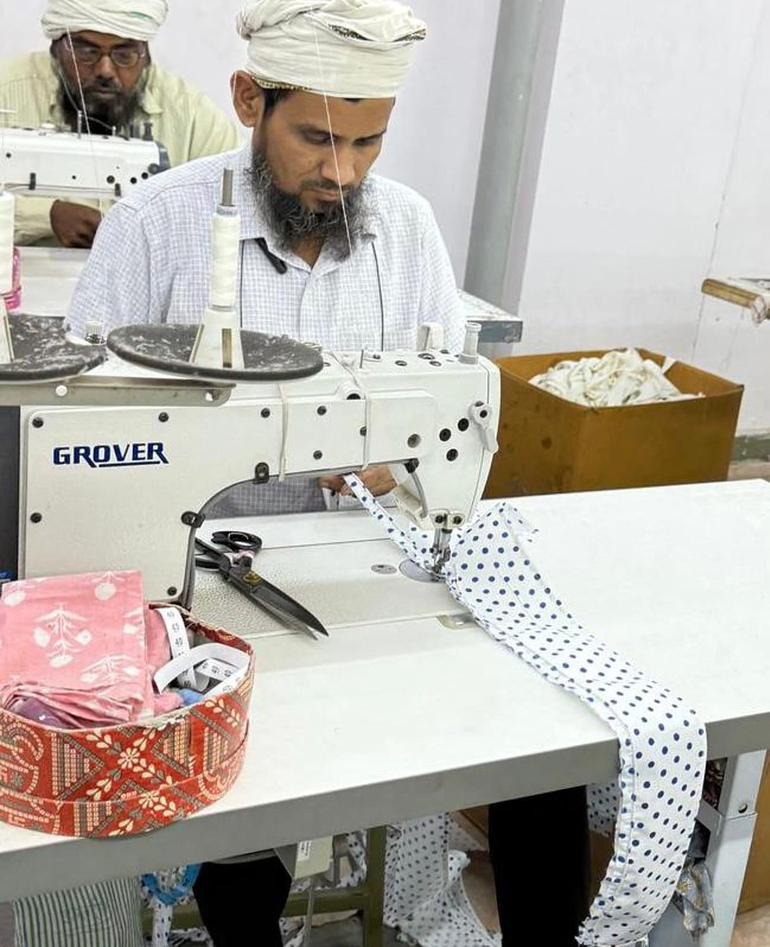 Nuit Pyjamas Set - Navy Dot