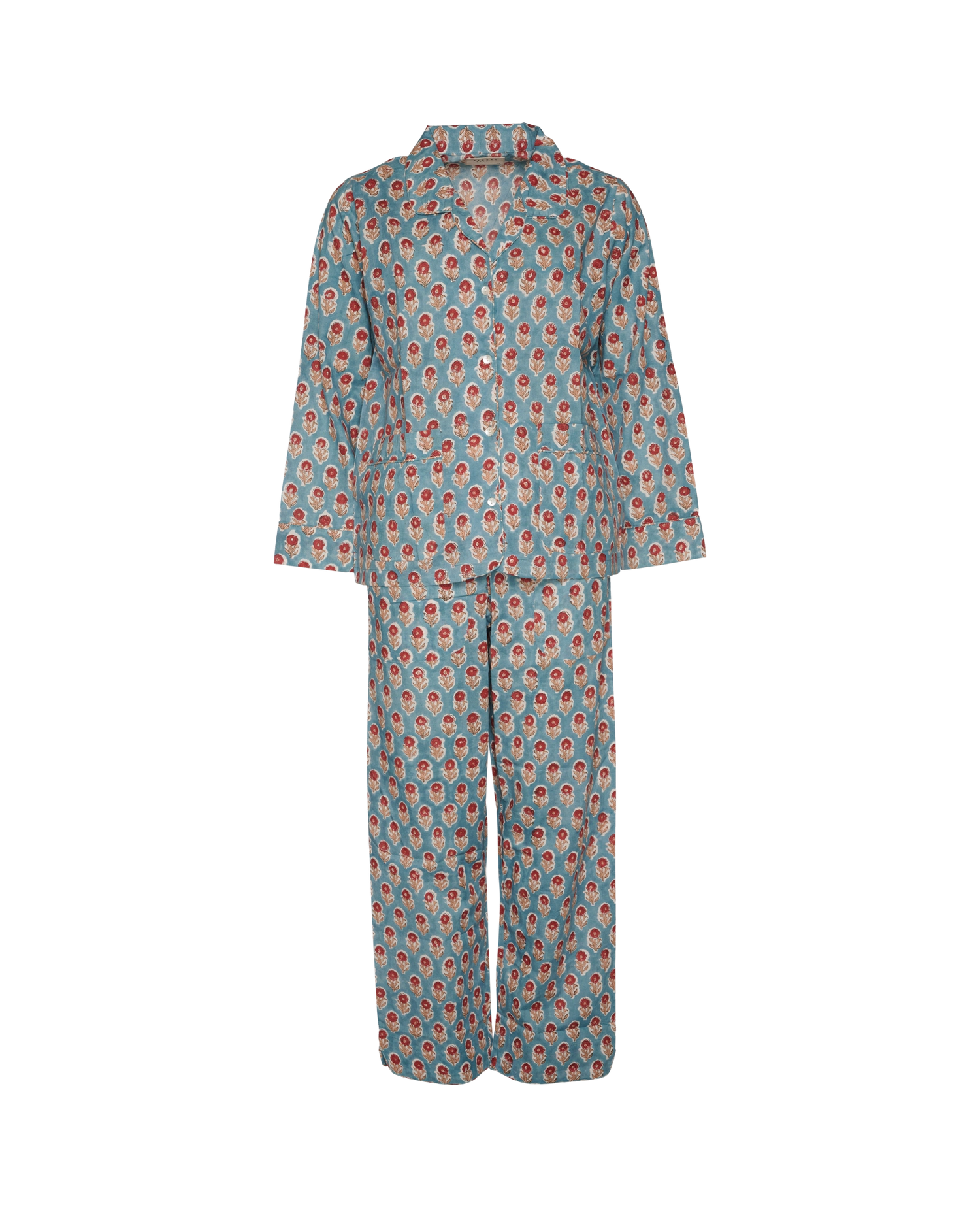 Nuit Pyjamas Set - Dusty Blue