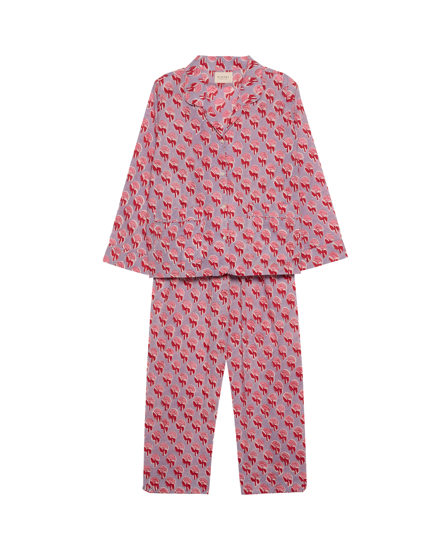 Nuit Pyjamas Set - Red Rose