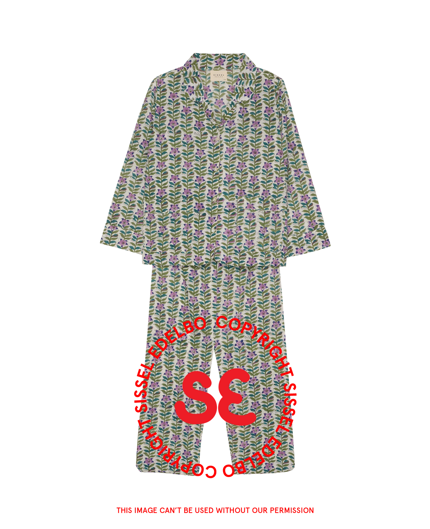 Nuit pyjamas Set - Lavender Flower