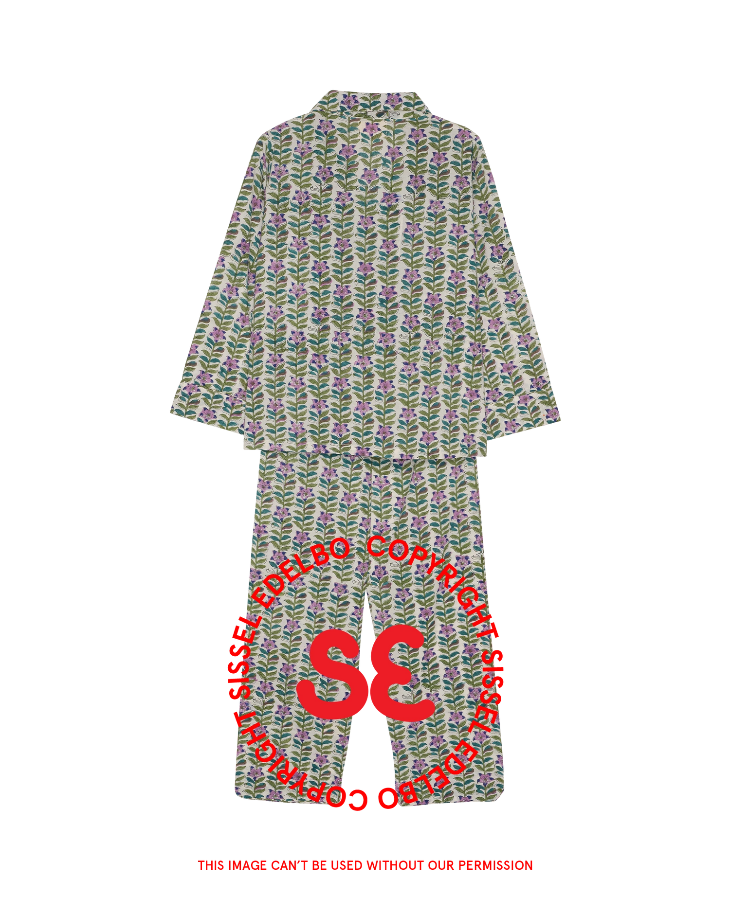 Nuit pyjamas Set - Lavender Flower