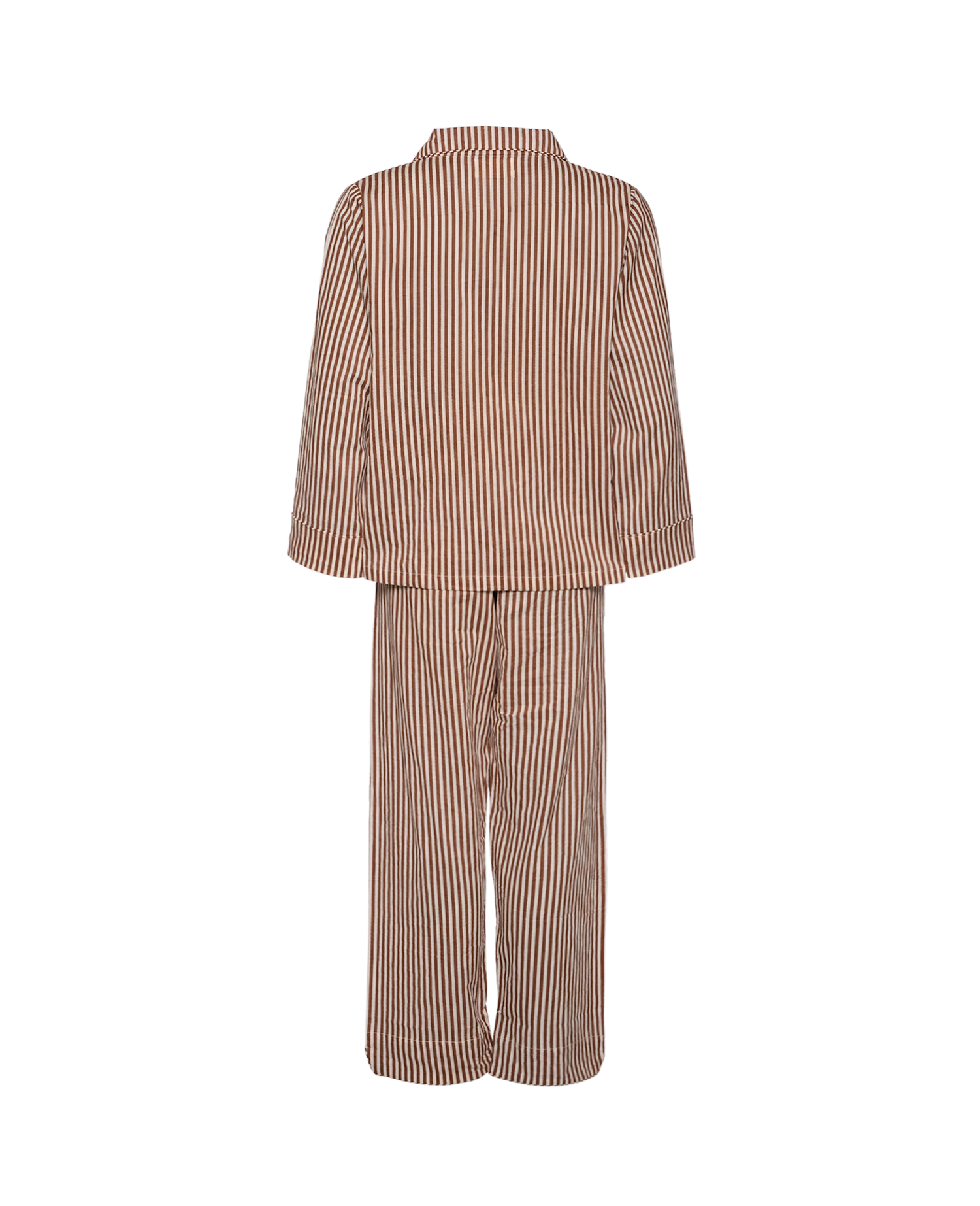 Nuit Pyjamas Set - Brown Stripes