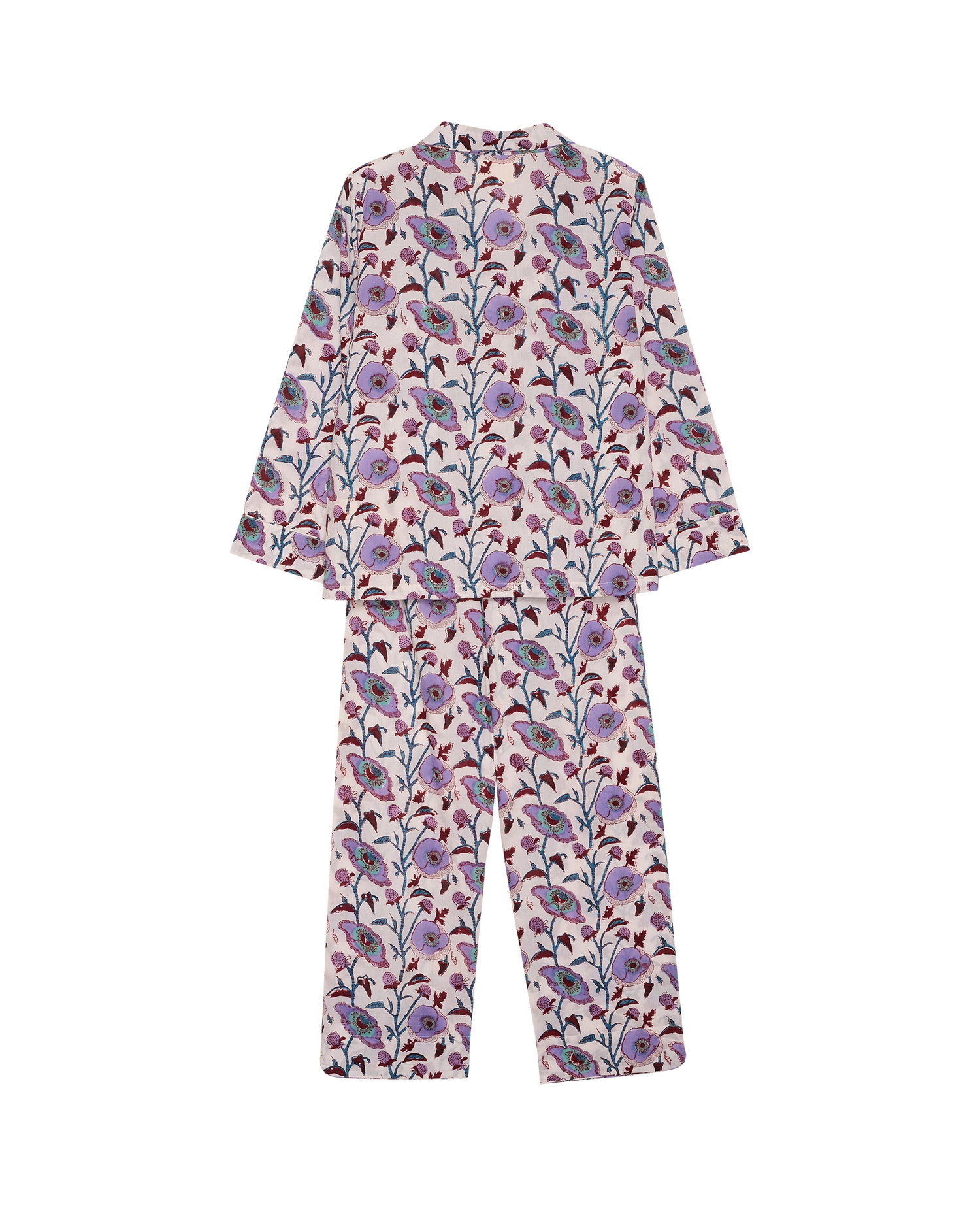Nuit Pyjamas Set - Purple Flower