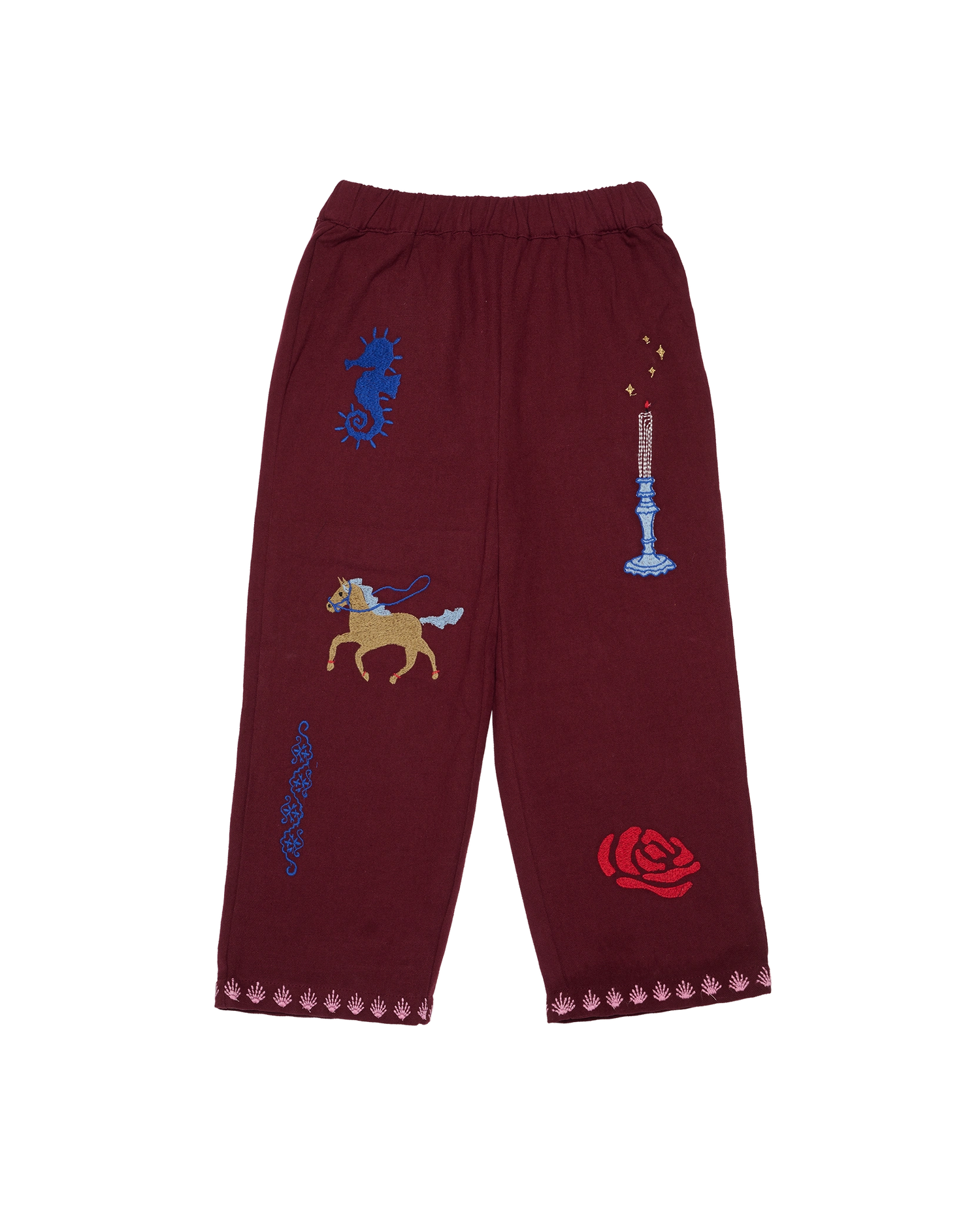 Oda MINI Pants - Burgundy