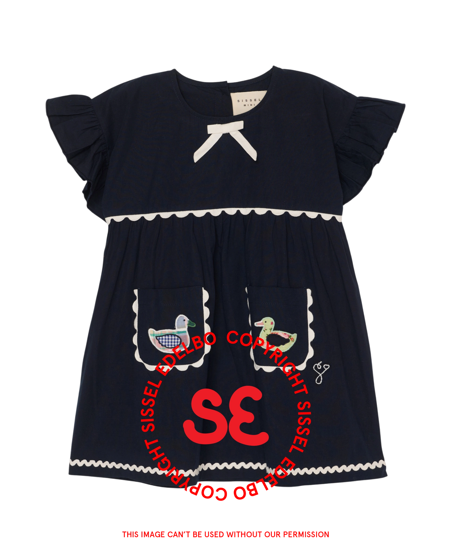 Ohio MINI Dress - Navy Duck