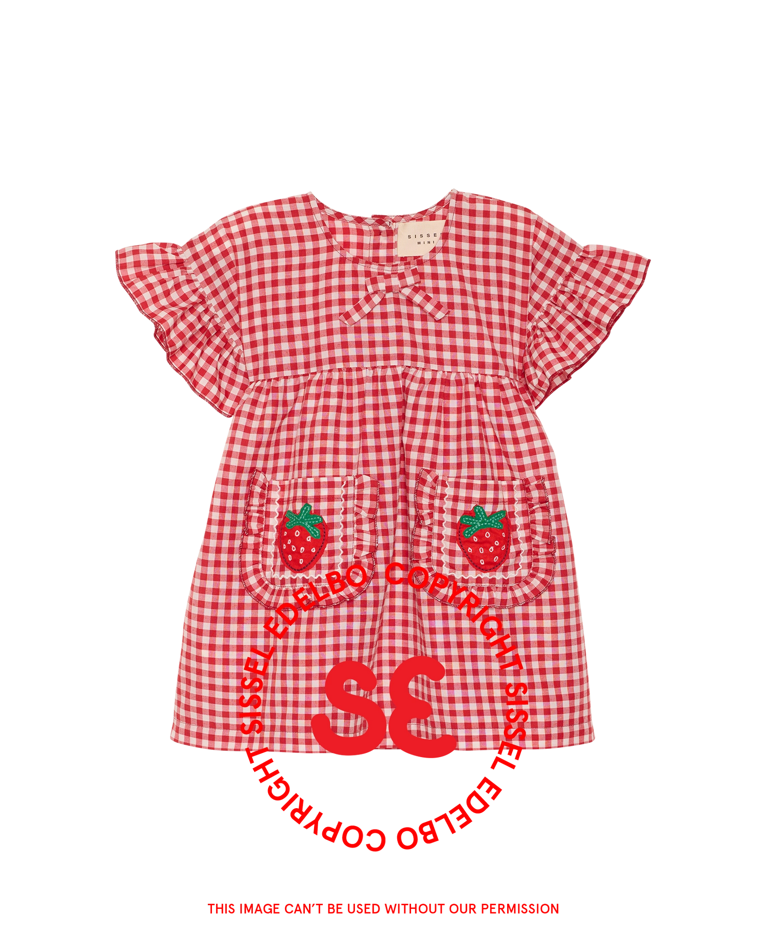 Ohio MINI Dress - Red Checks