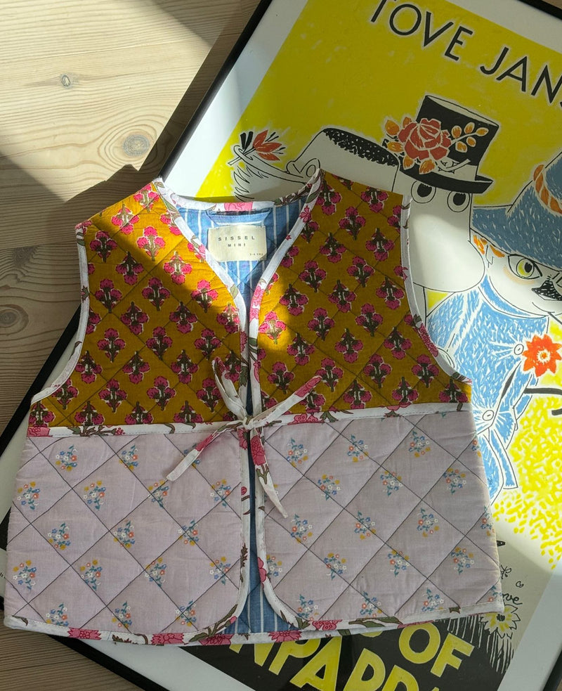 Osai MINI Vest - Pink Yellow