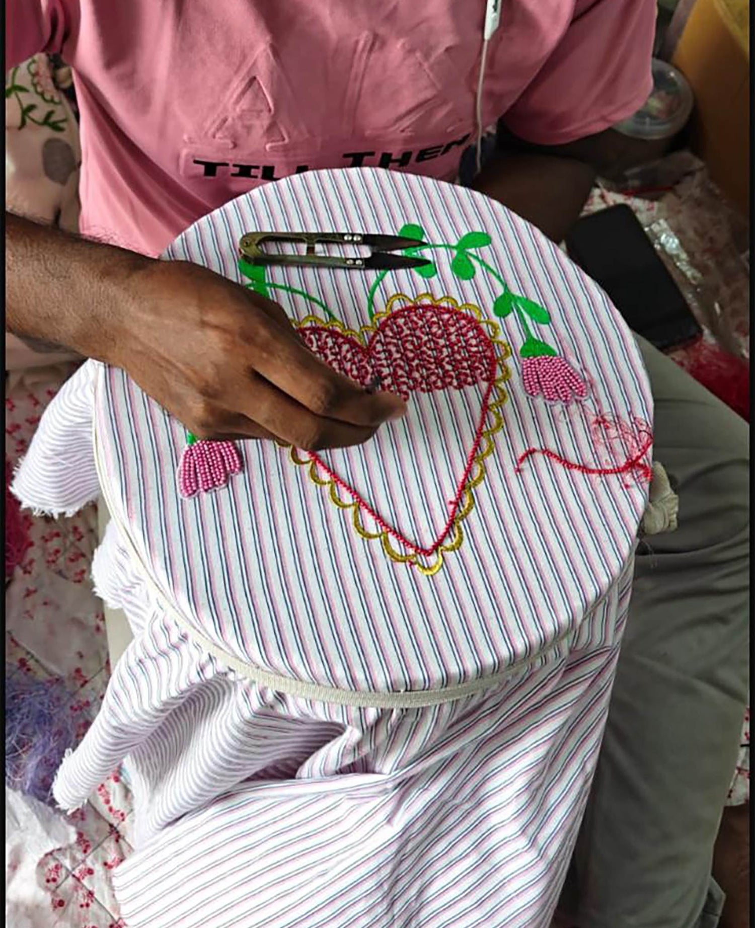 Paula Wrap Dress - Purple Mix