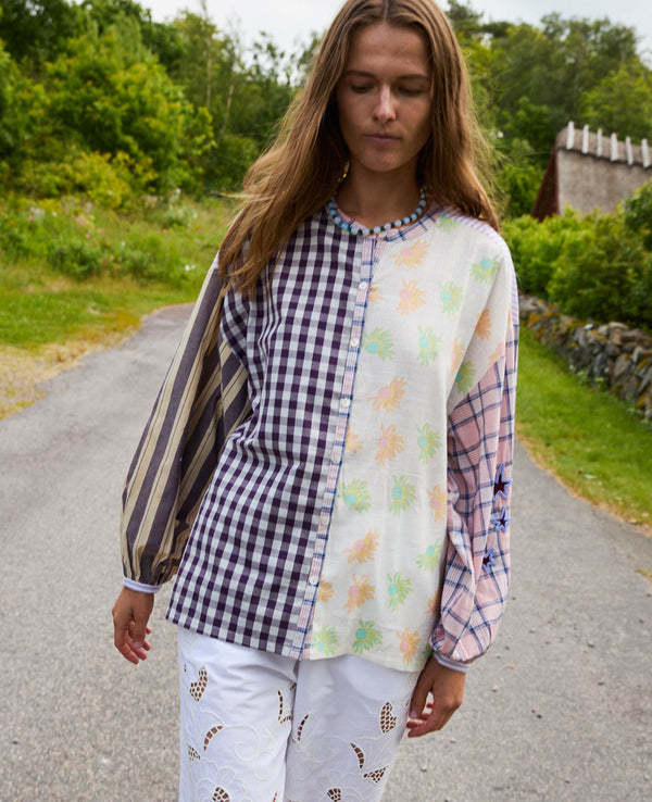 Paula Shirt - Purple Mix