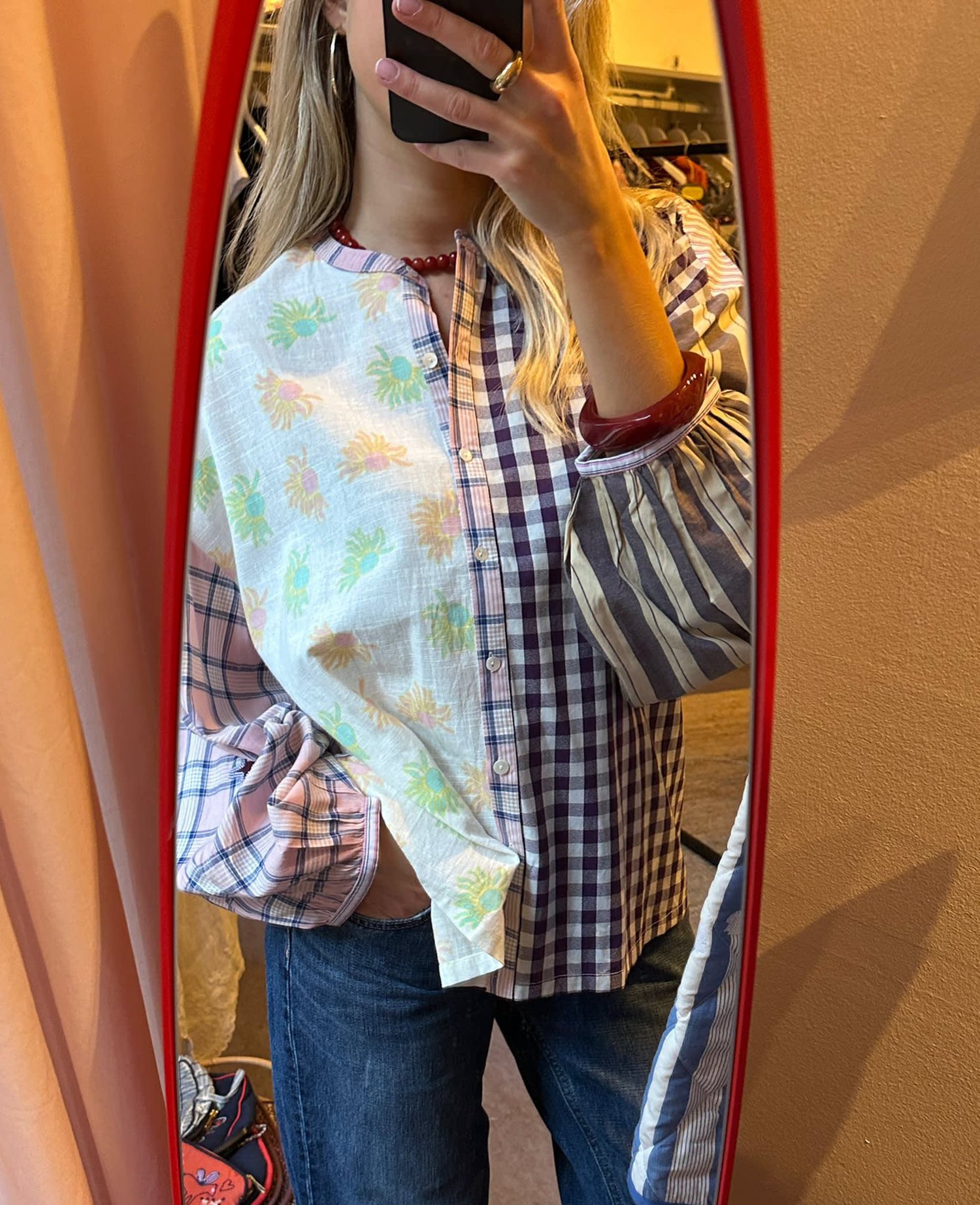 Paula Shirt - Purple Mix