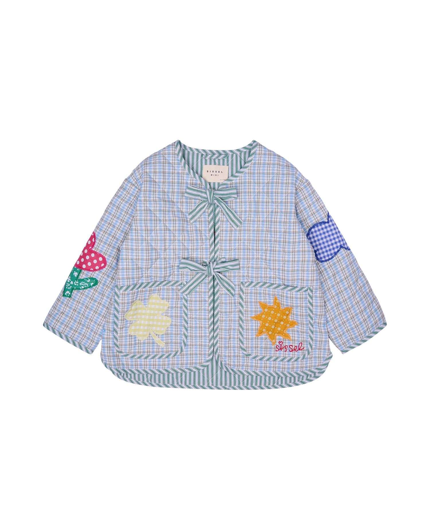Penny MINI Jacket - Blue Checks