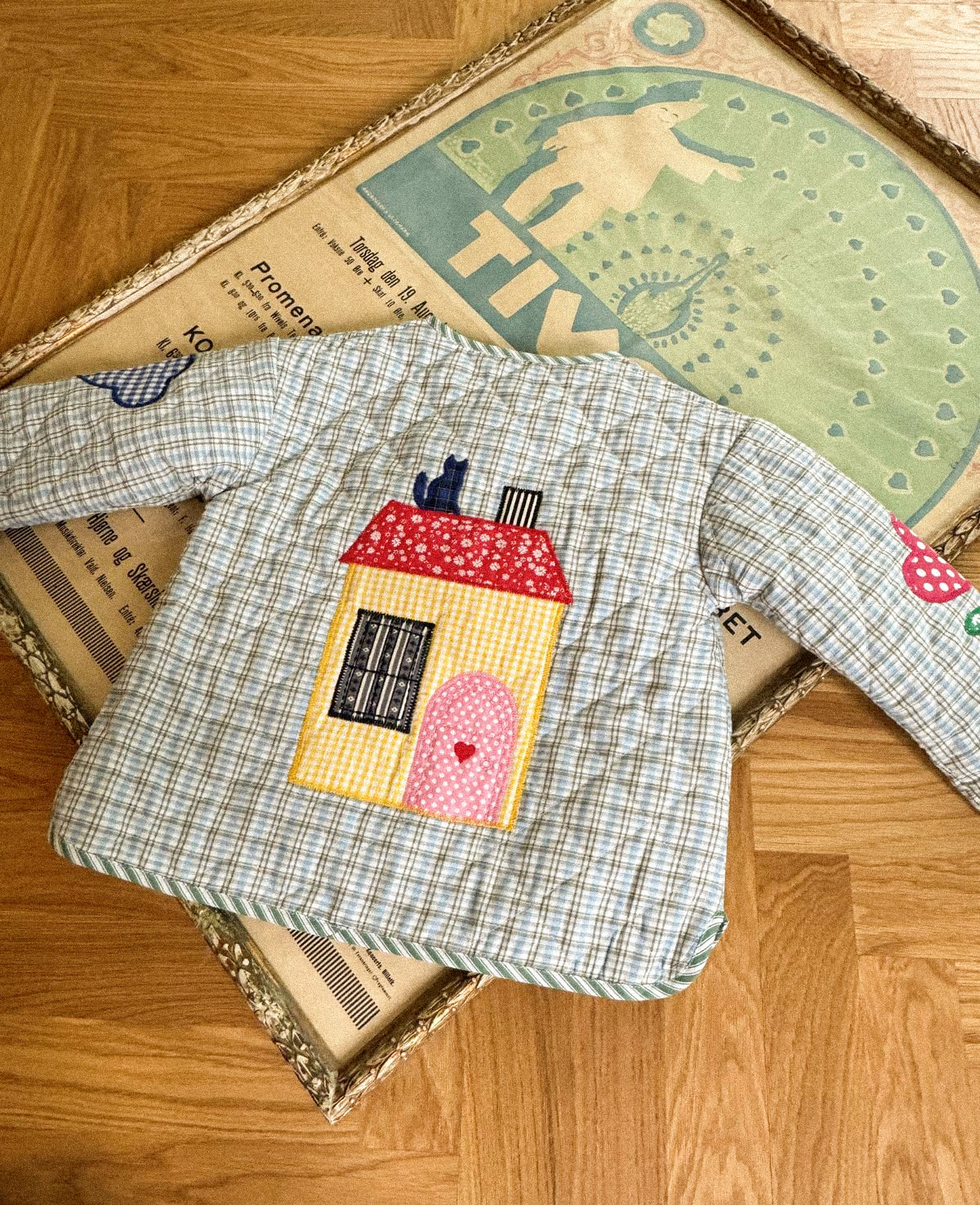 Penny MINI Jacket - Blue Checks – SISSEL EDELBO