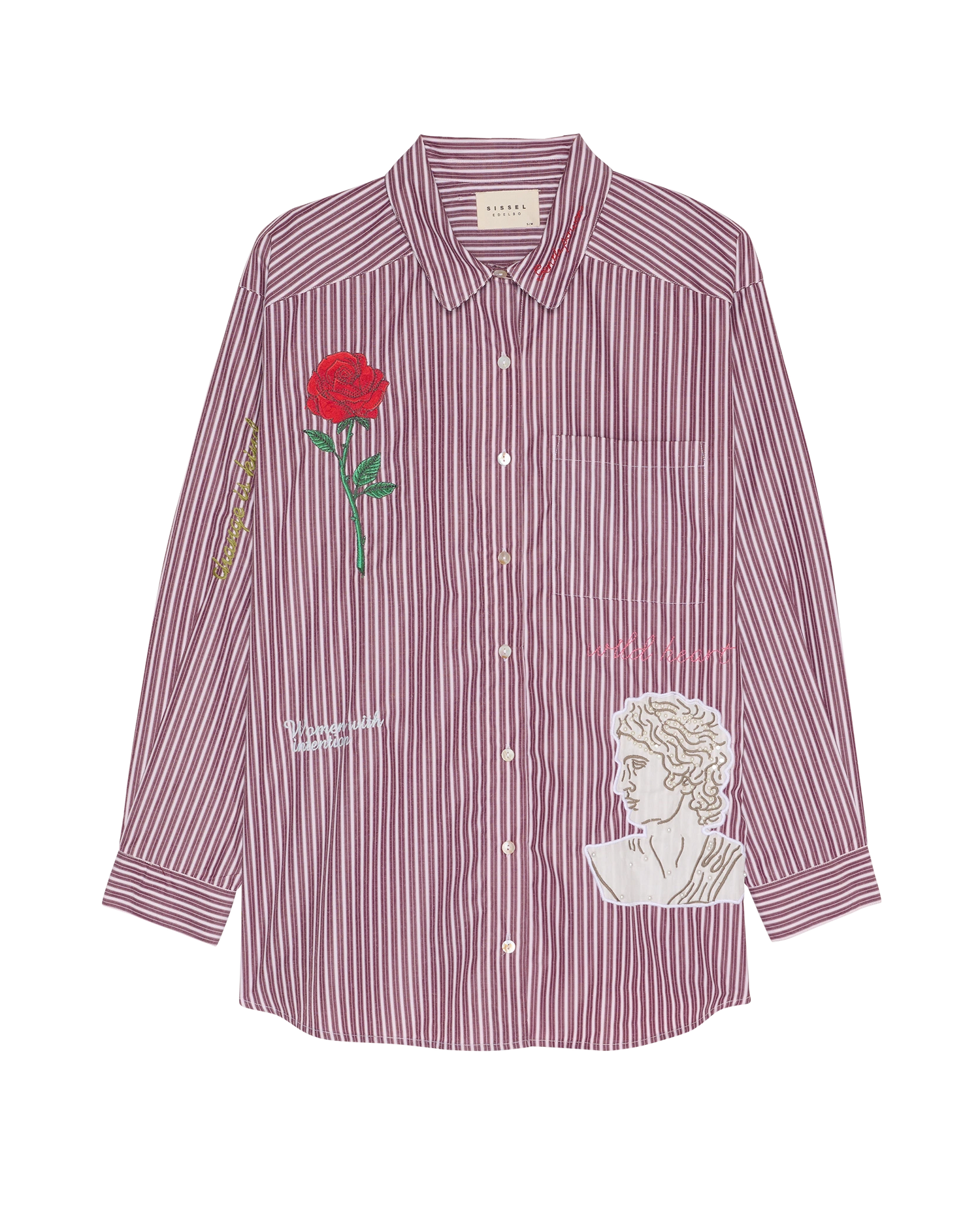 Pil Shirt - Purple Stripes