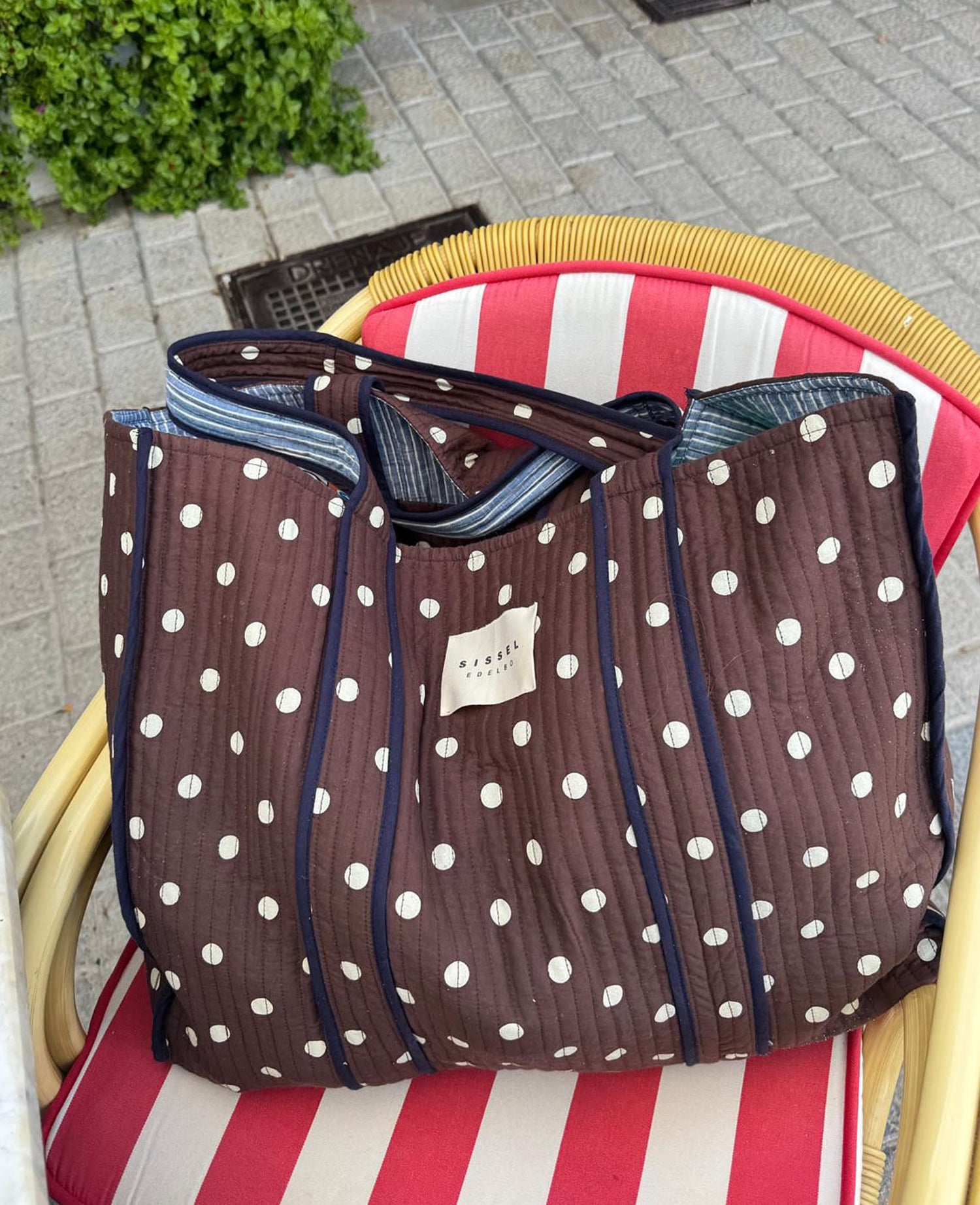 Pricilla Bag - Dot Brown