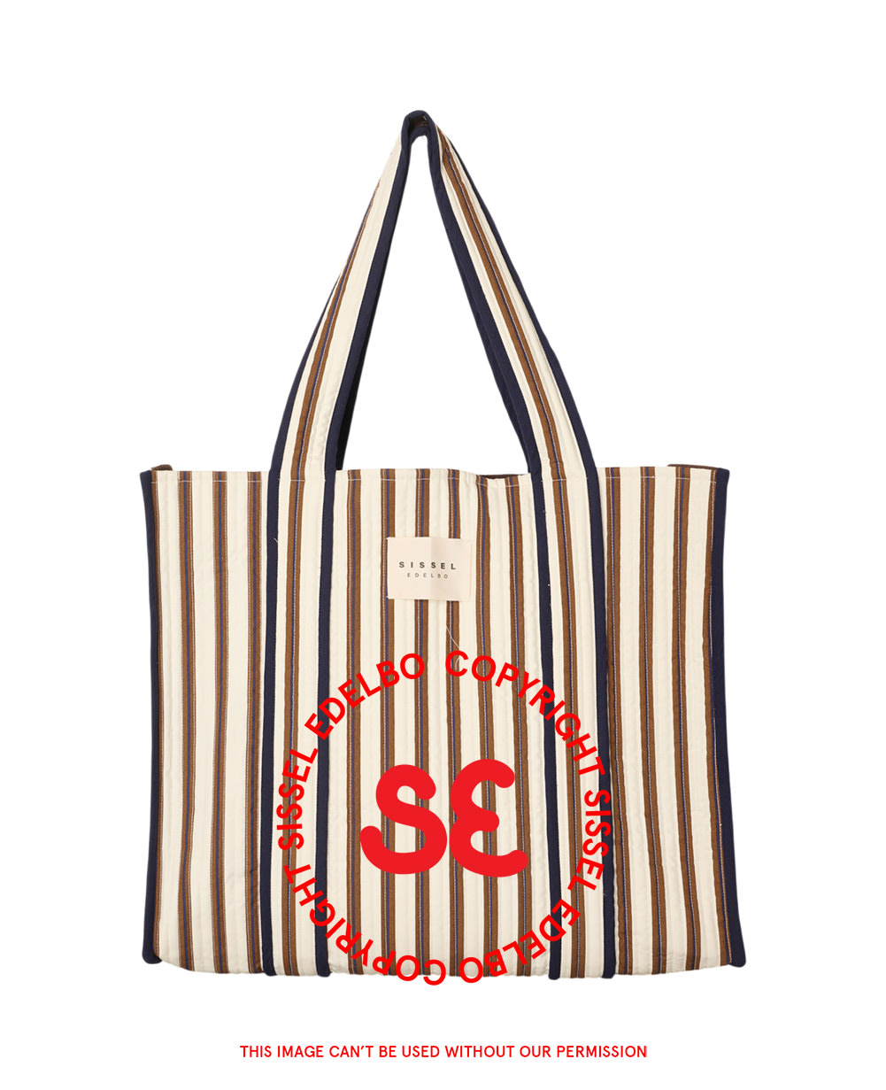 Pricilla Bag - Brown Stripes