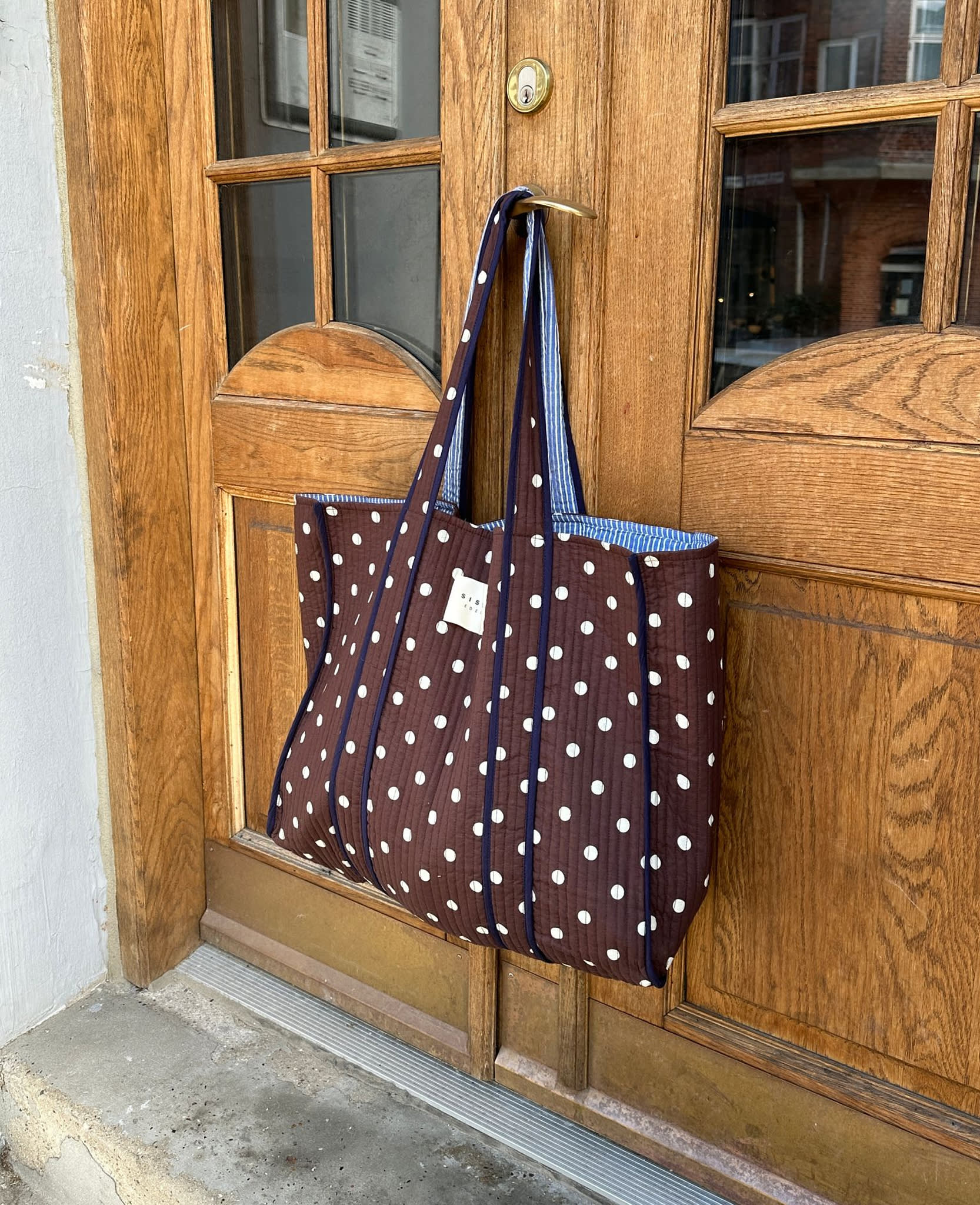 Pricilla Bag - Dot Brown – SISSEL EDELBO