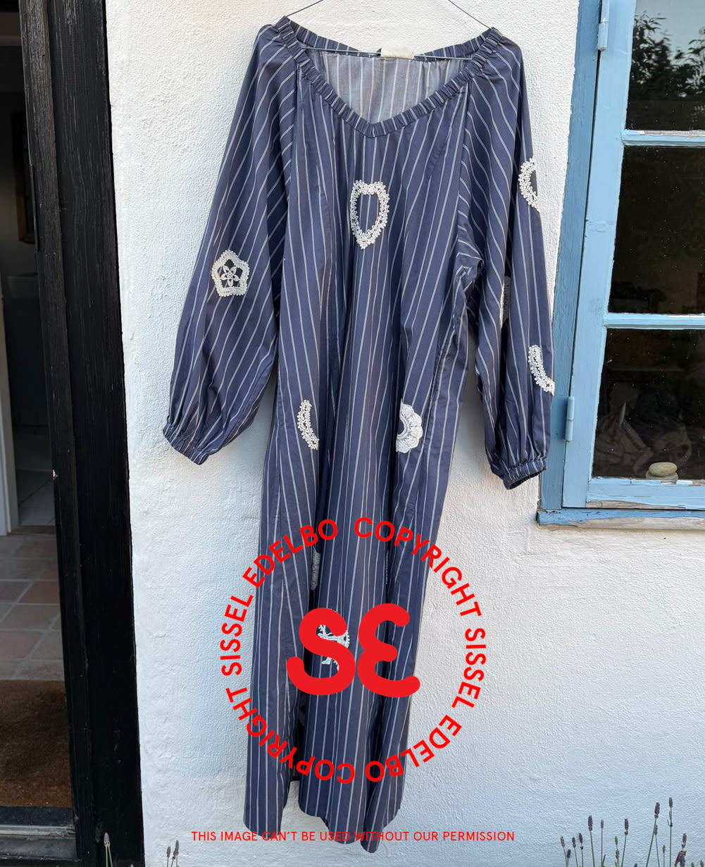 Regina Dress - Dusty Stripes