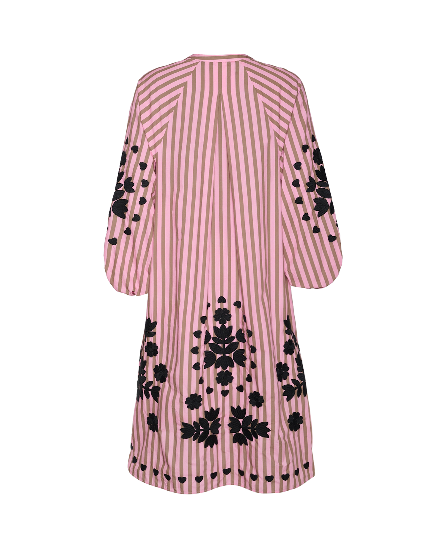 Rikke Dress - Pink Stripes
