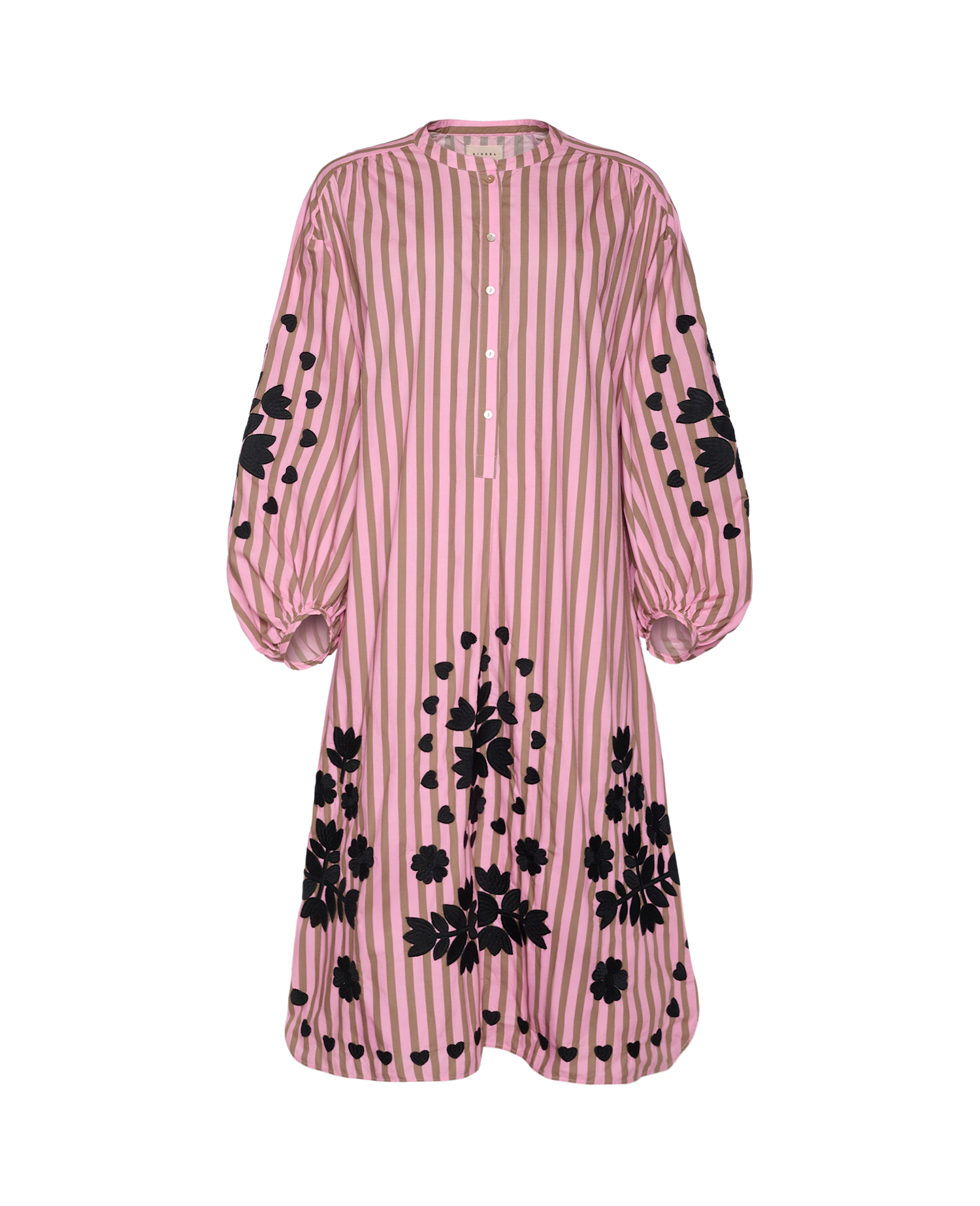 Rikke Dress - Pink Stripes
