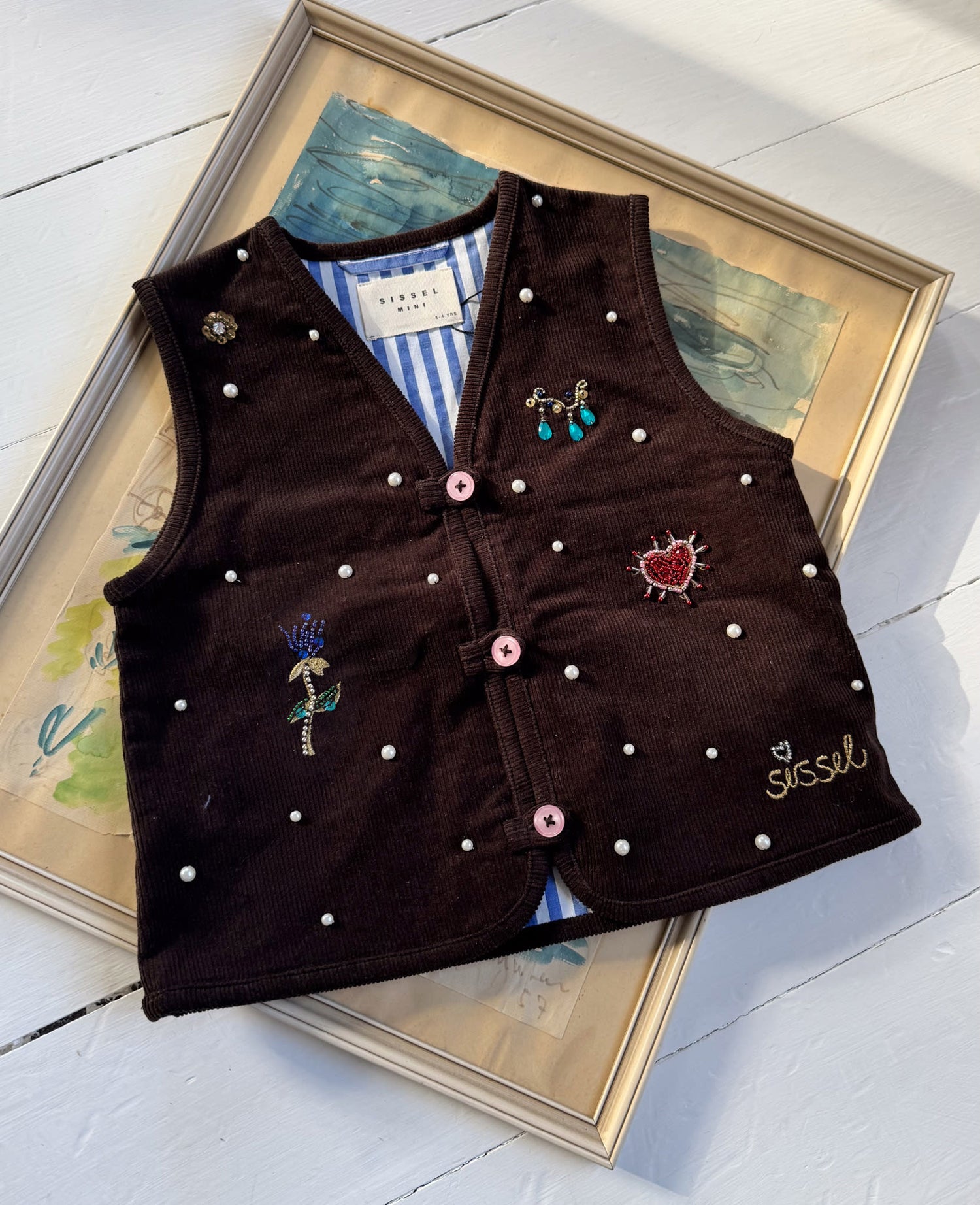 Rita MINI Vest - Brown