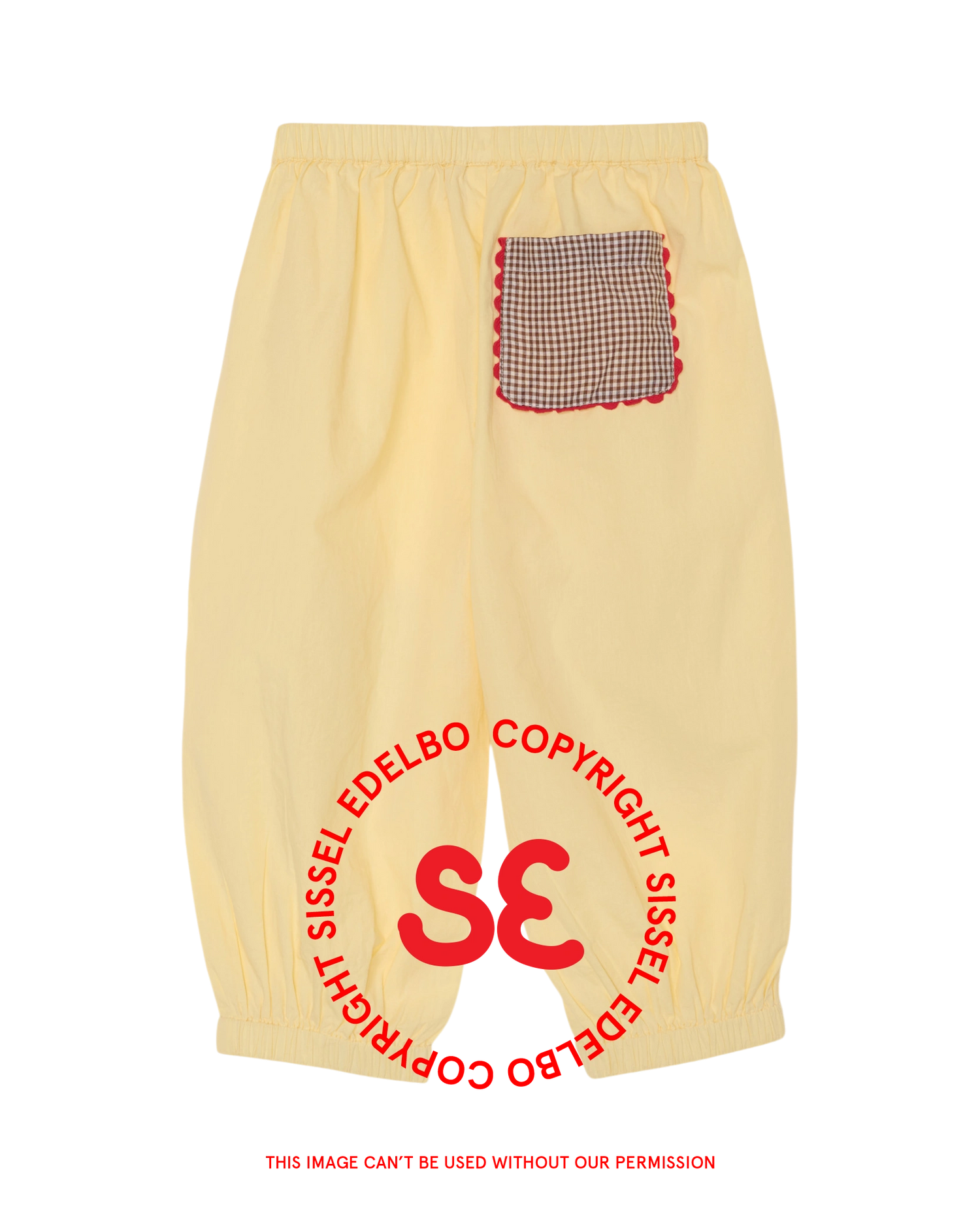 Romy MINI Pants - Yellow Applique