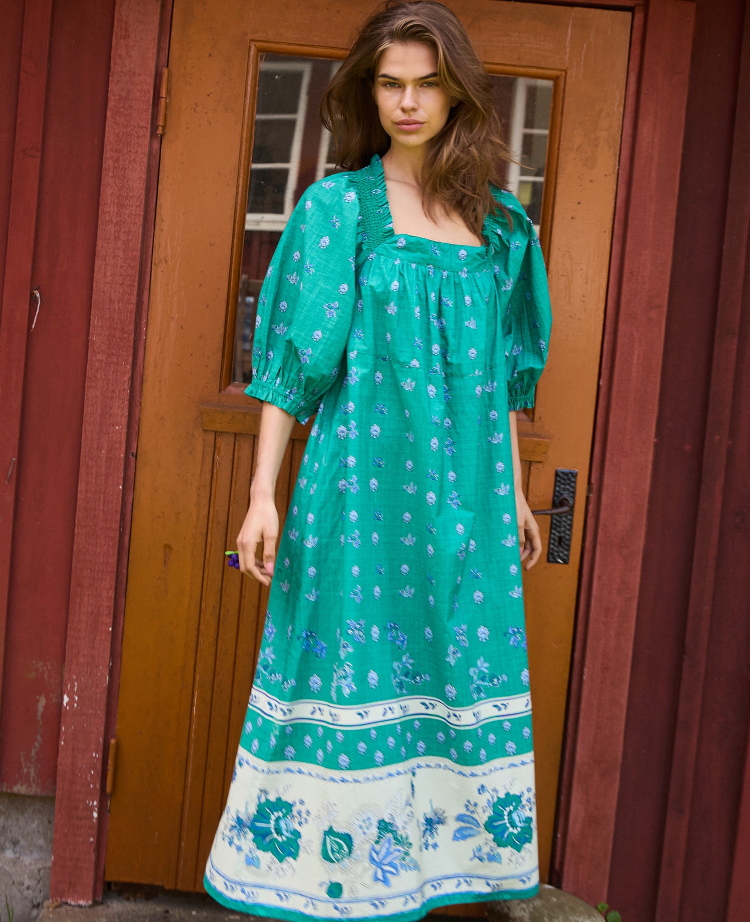Ronda Dress - Green