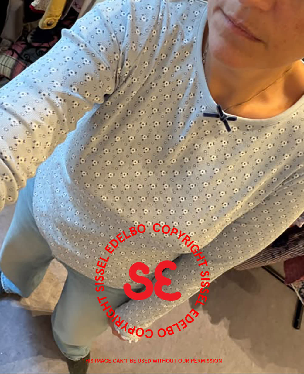 Ronja Top - Ditsy Blue