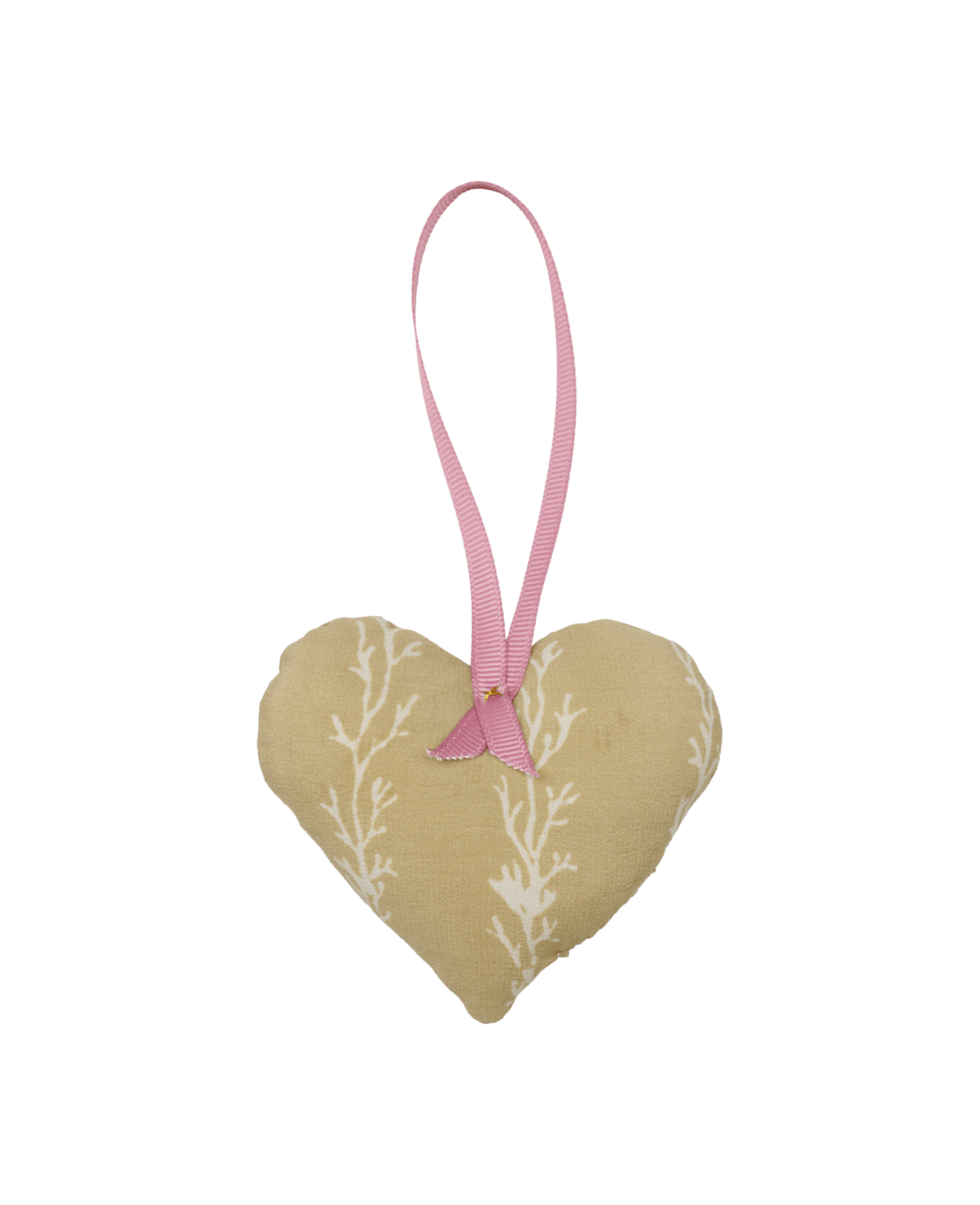 Megan Heart SILK Ornament - Juicy Beige