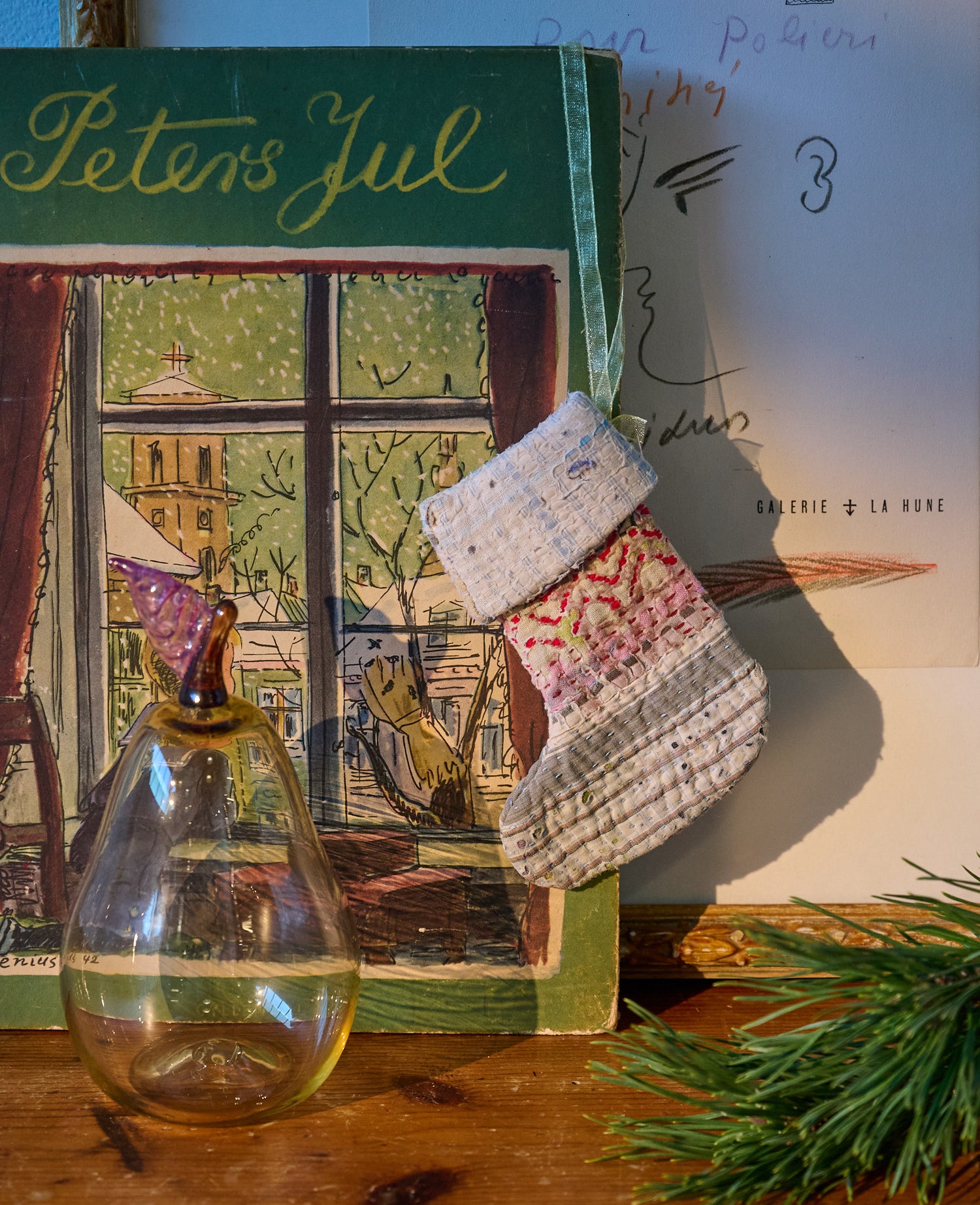 Christmas Sock Ornament - No. 13