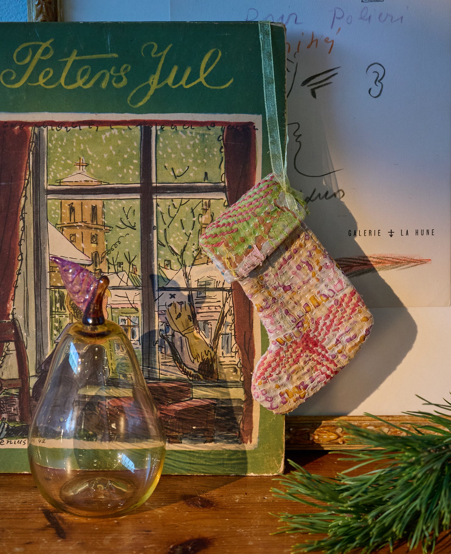 Christmas Sock Ornament - No. 15